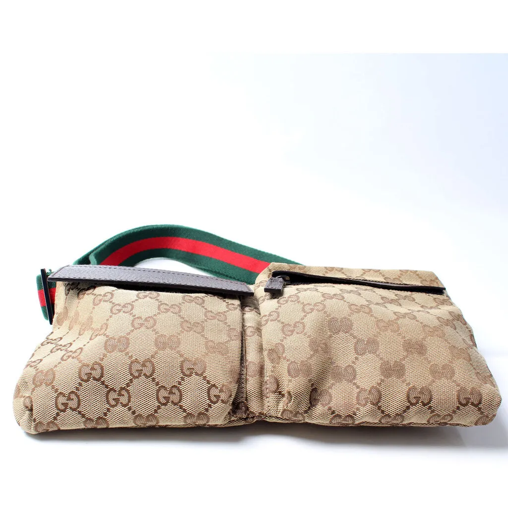 28566 GG Cavas Waist Bag