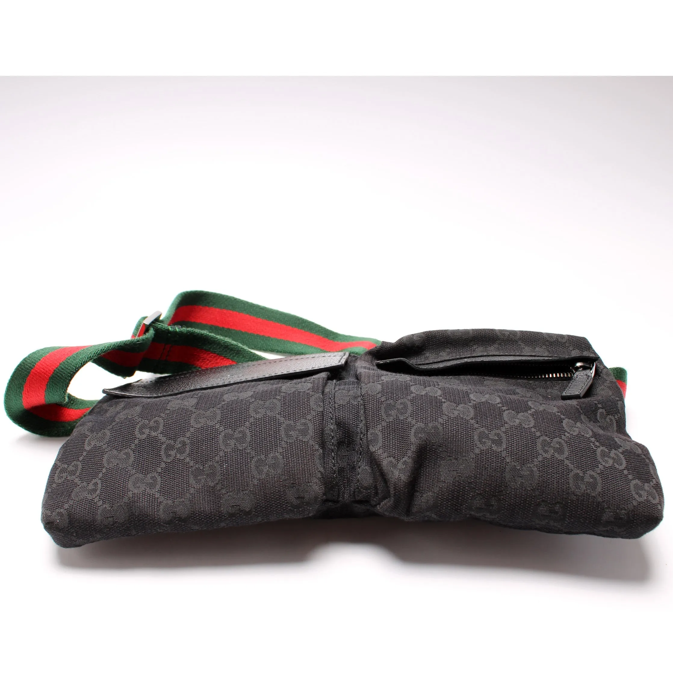 28566 GG Coated Canvas Waist Bag