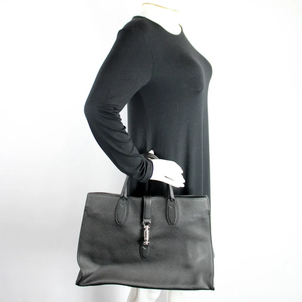 362970 Jackie Soft Leather Large Tote