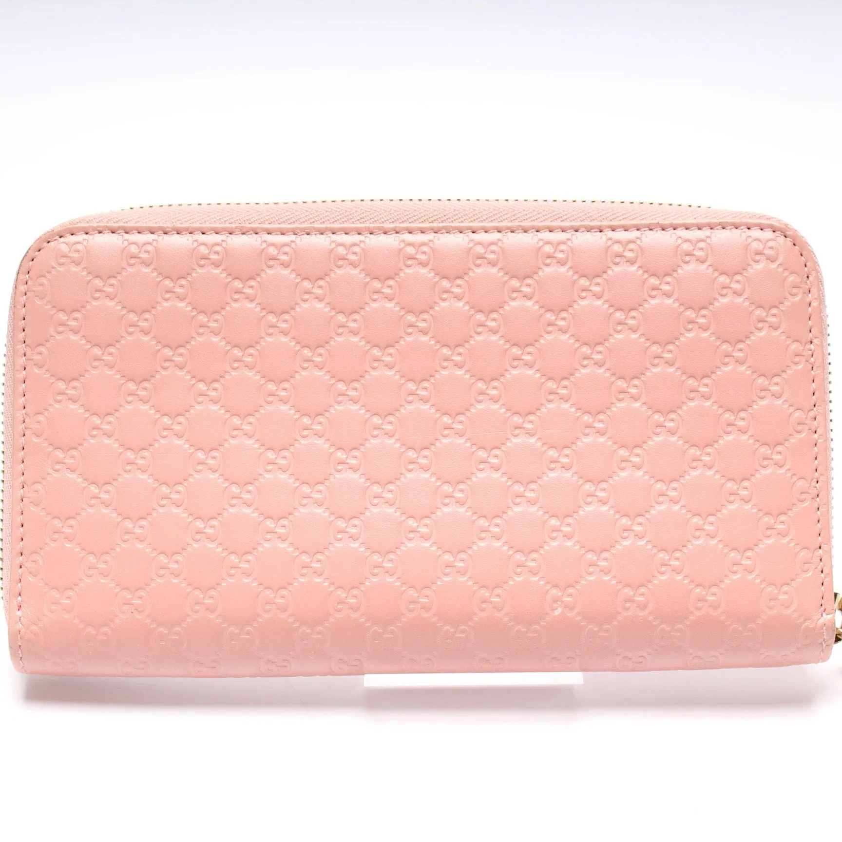 449391 Micro Guccissima Zip Around Wallet