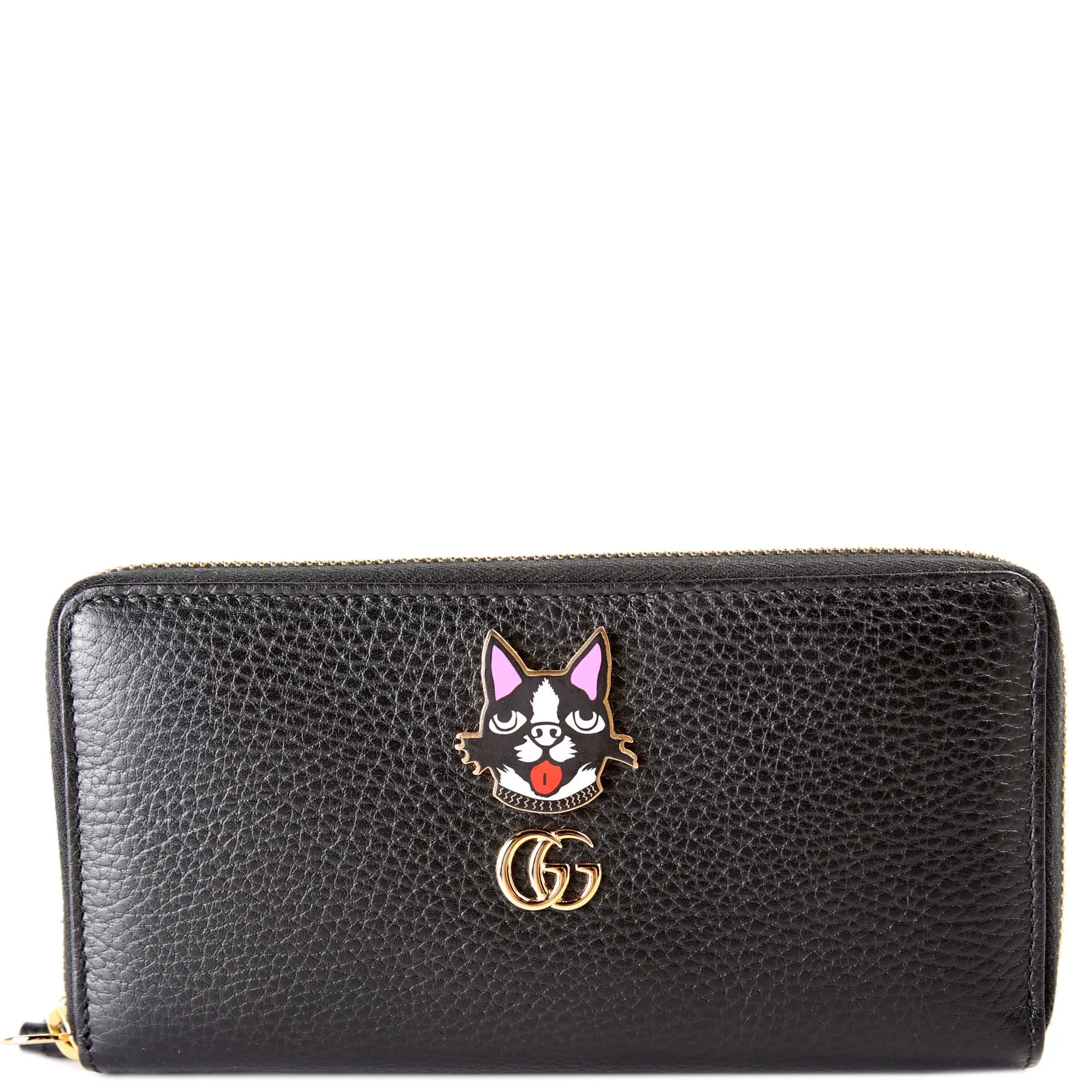 499337 GG Marmont Bosco Zip Around Wallet