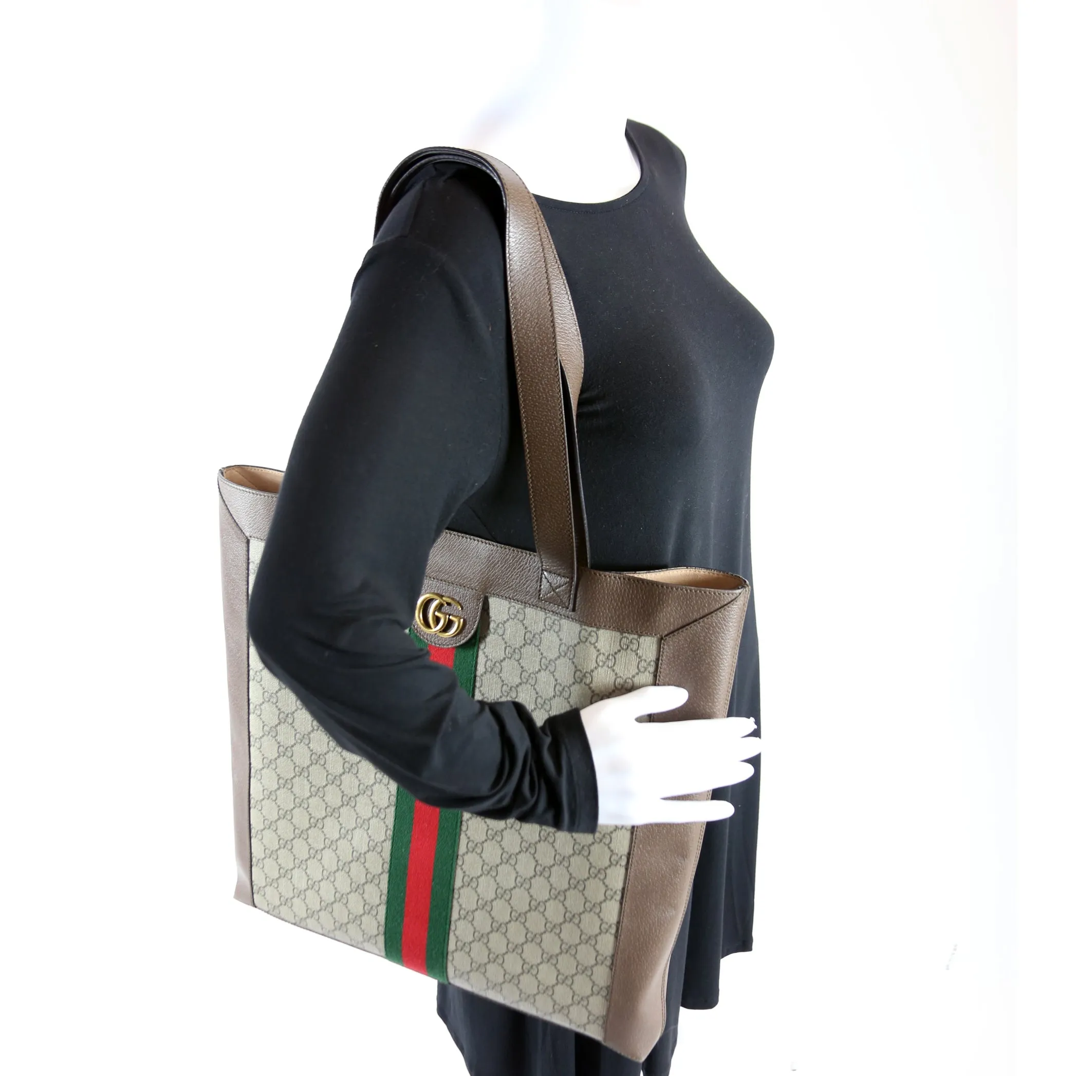 519335 Ophidia GG Supreme Large Tote