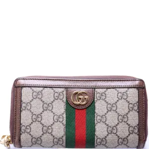 523154 Gucci Supreme Ophidia Zippy Wallet
