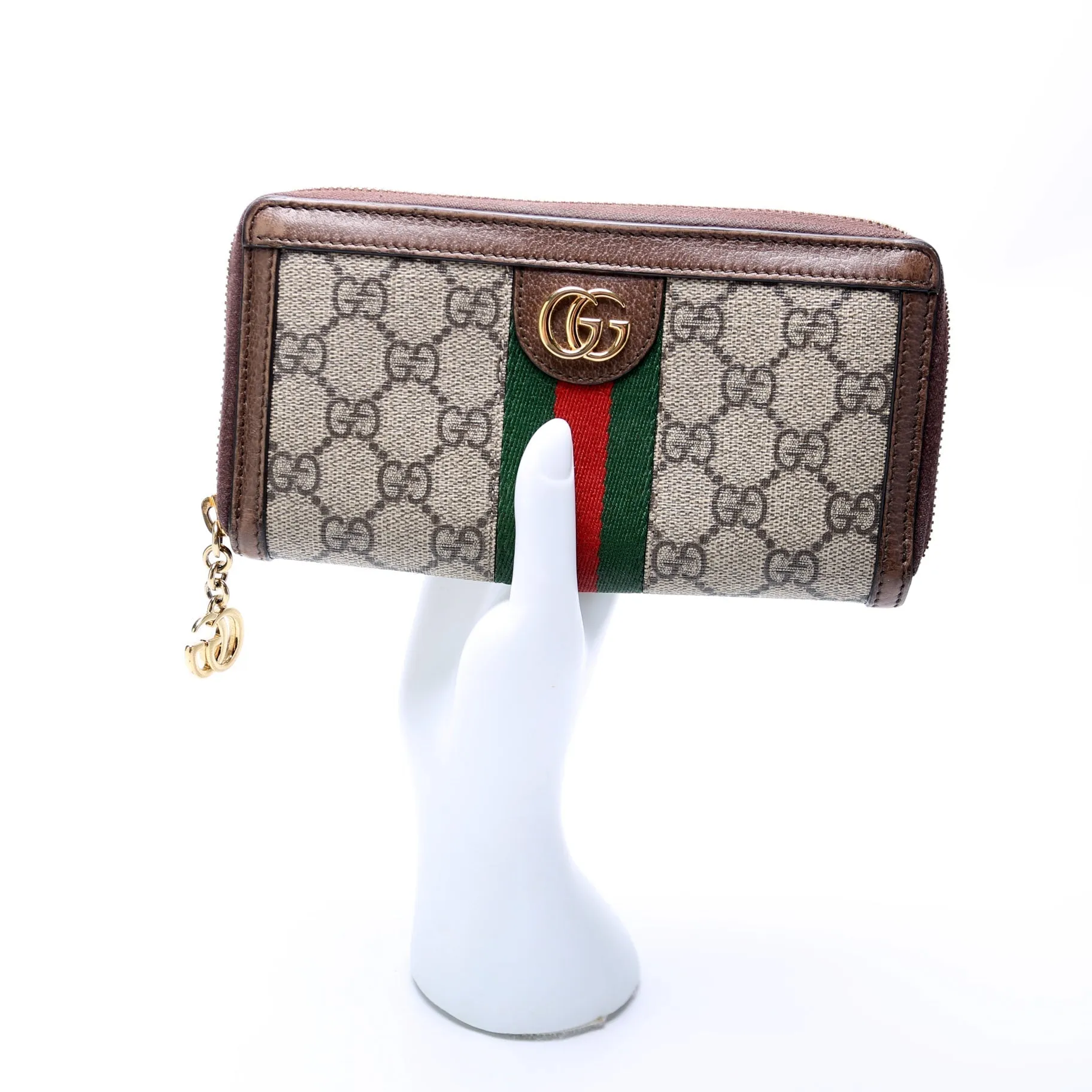 523154 Gucci Supreme Ophidia Zippy Wallet