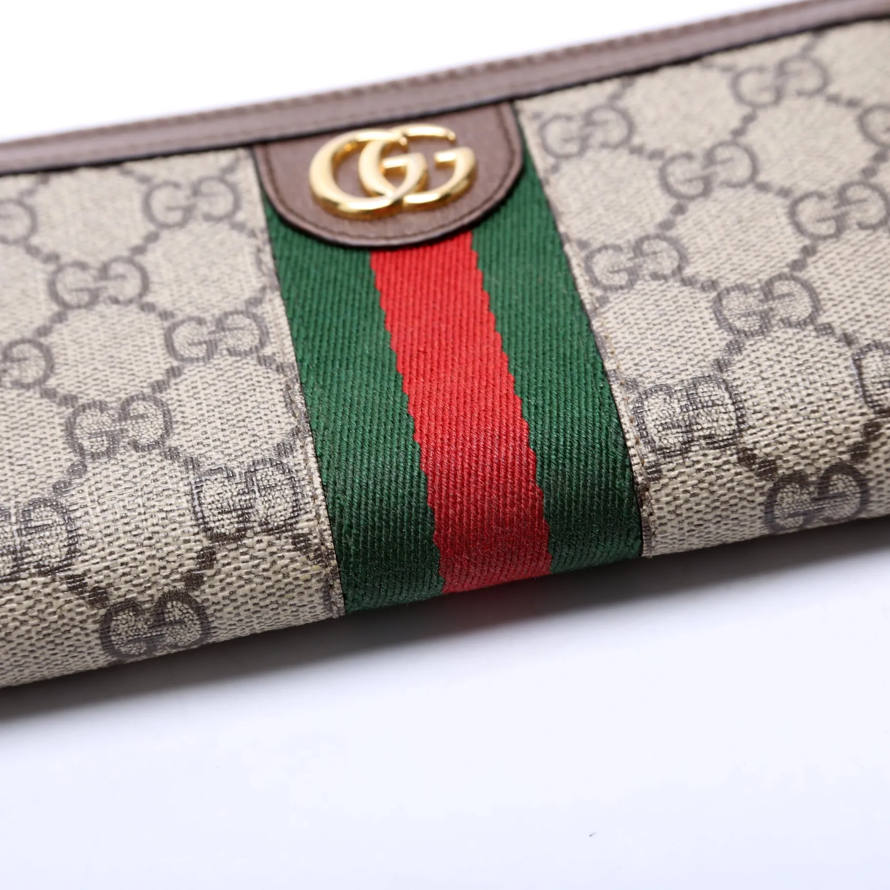 523154 Gucci Supreme Ophidia Zippy Wallet