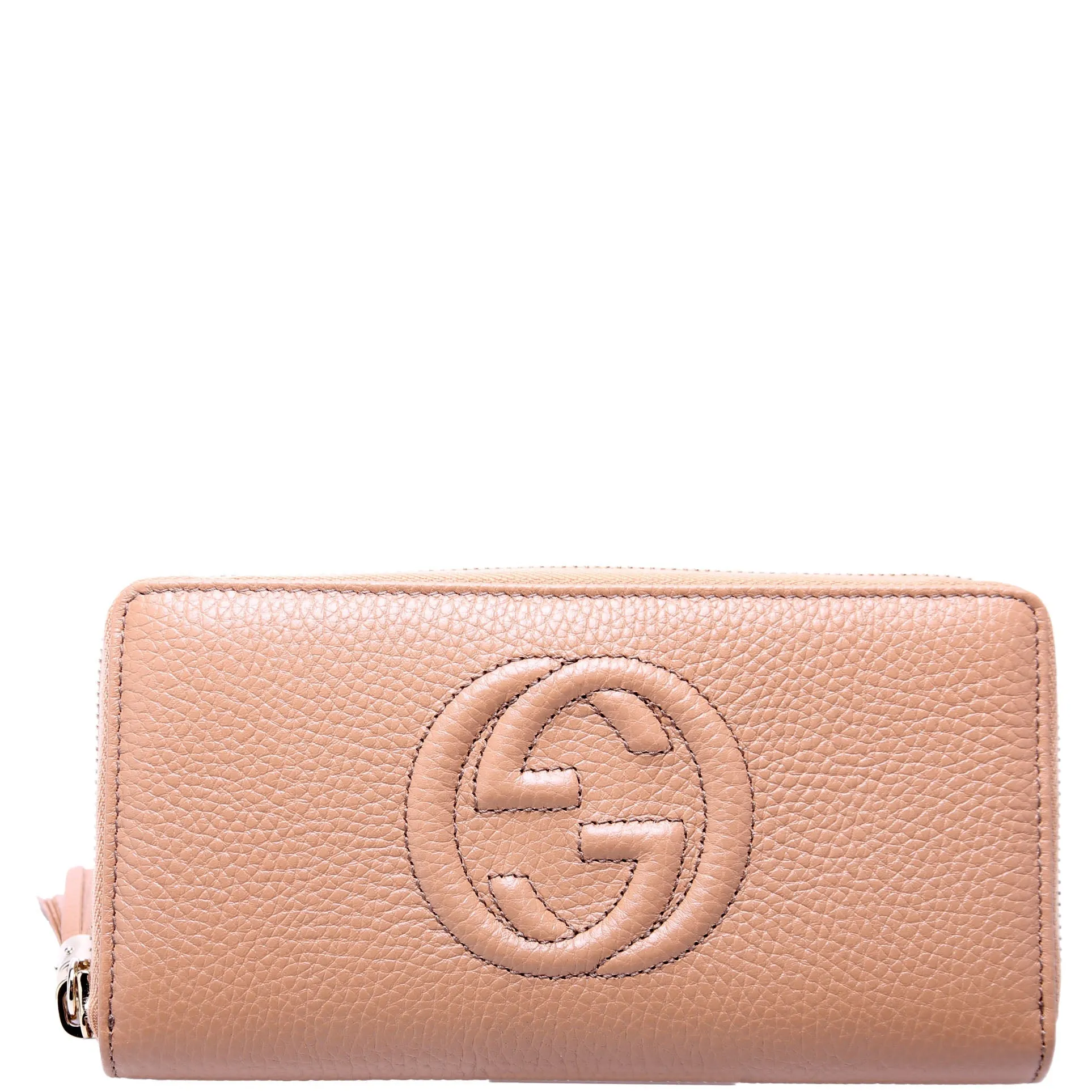 598187 Soho Zip Around Wallet Tan