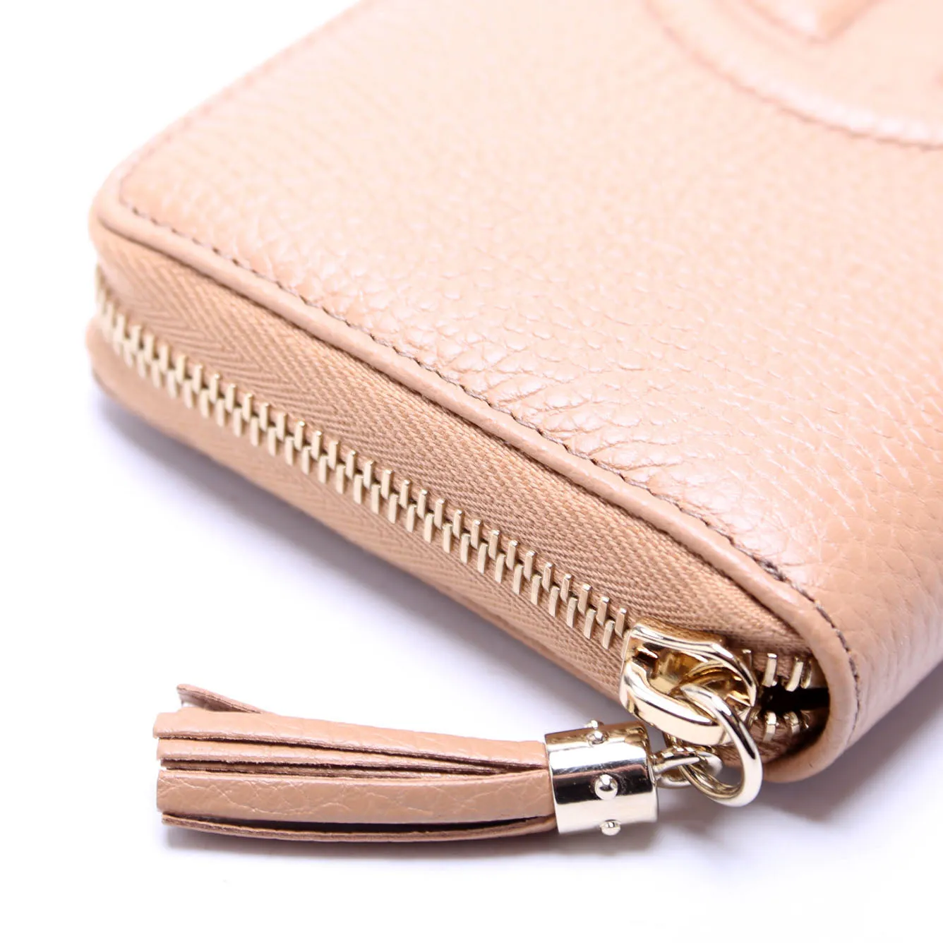 598187 Soho Zip Around Wallet Tan