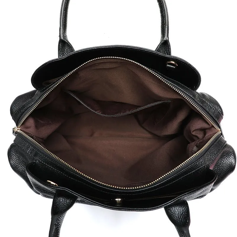 AlliLuxe Chic Alligator Pattern Leather Shoulder Bag