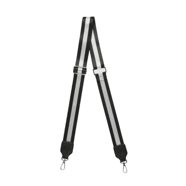 Bag Strap | Black Silver