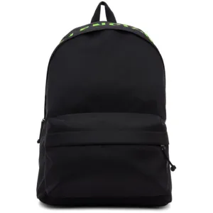 Balenciaga Black and Green Wheel Backpack