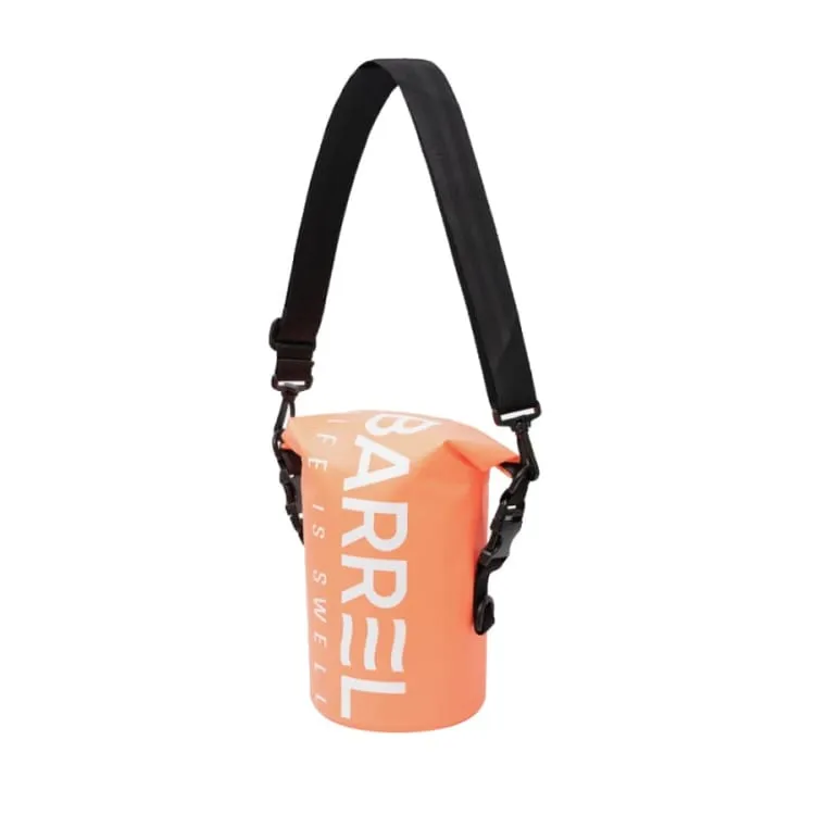 Barrel Piece Logo Dry Bag 4L-ORANGE