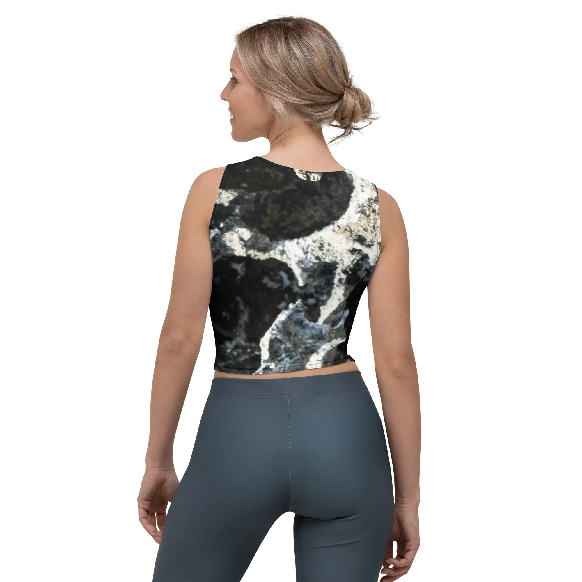 Beach Camo Too Crop Top