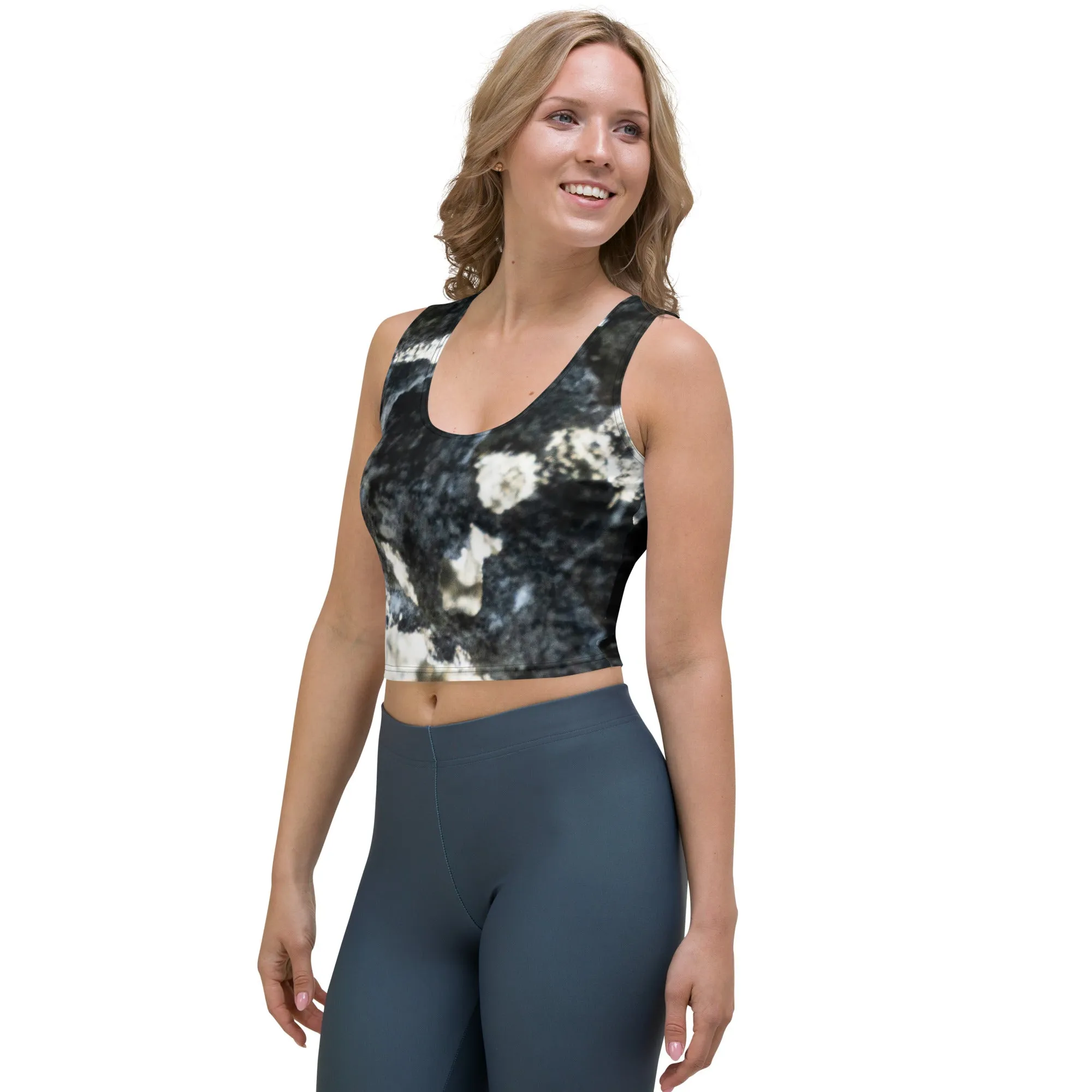 Beach Camo Too Crop Top