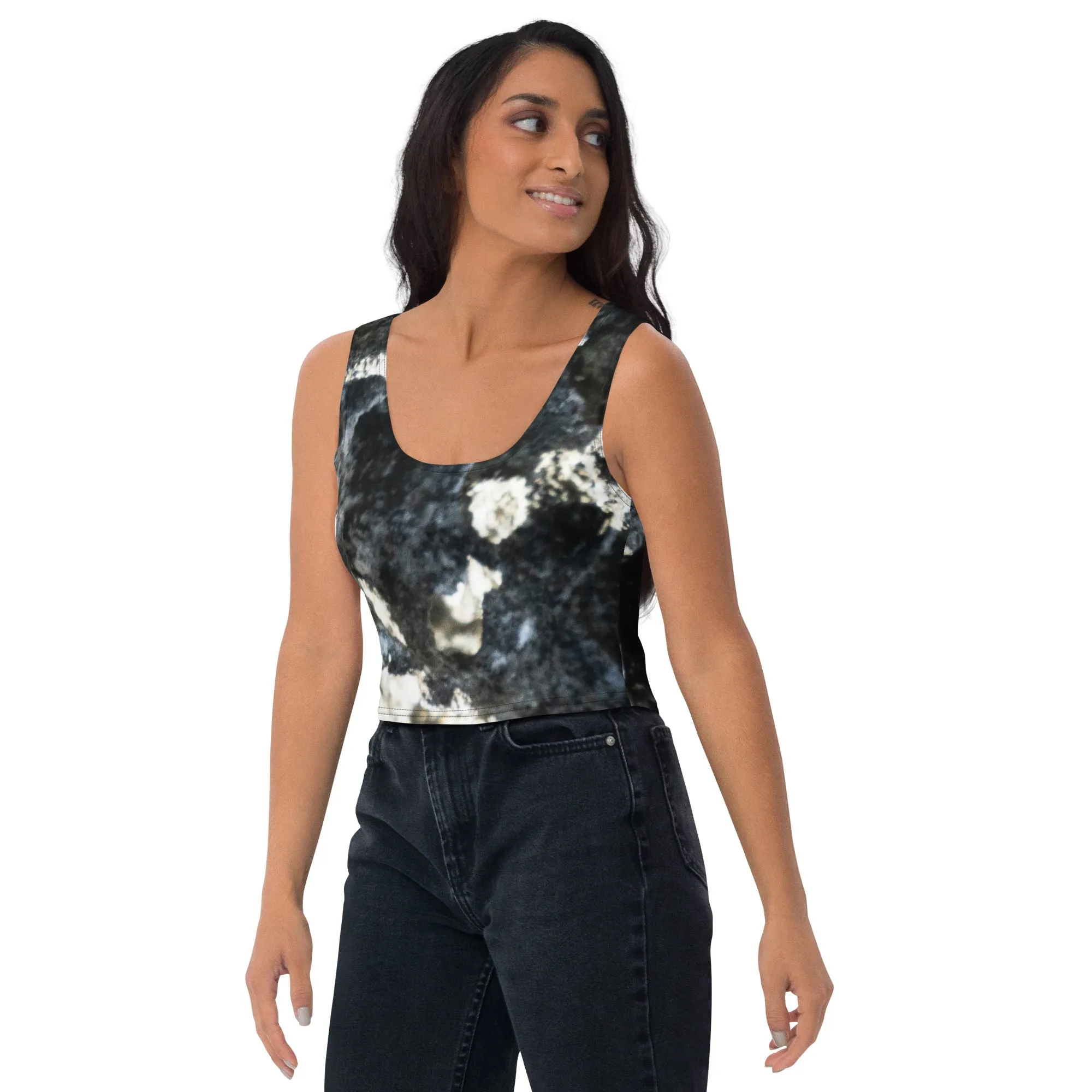 Beach Camo Too Crop Top