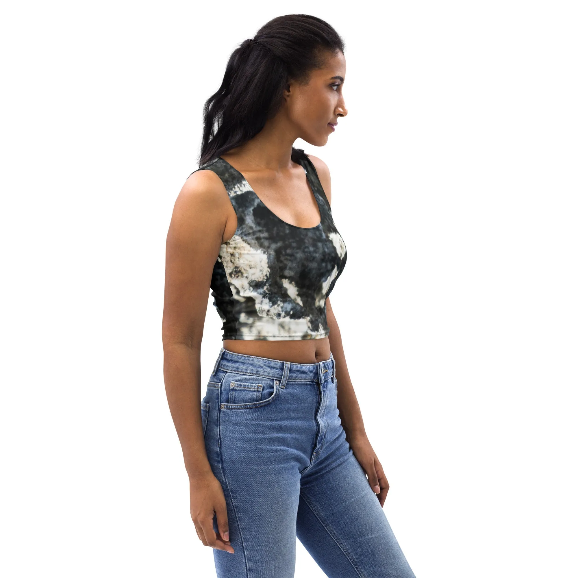 Beach Camo Too Crop Top
