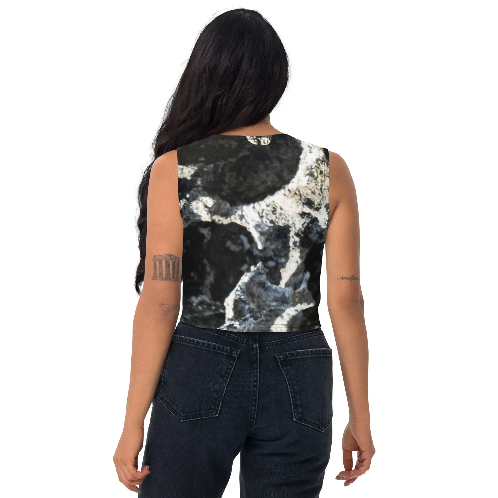 Beach Camo Too Crop Top