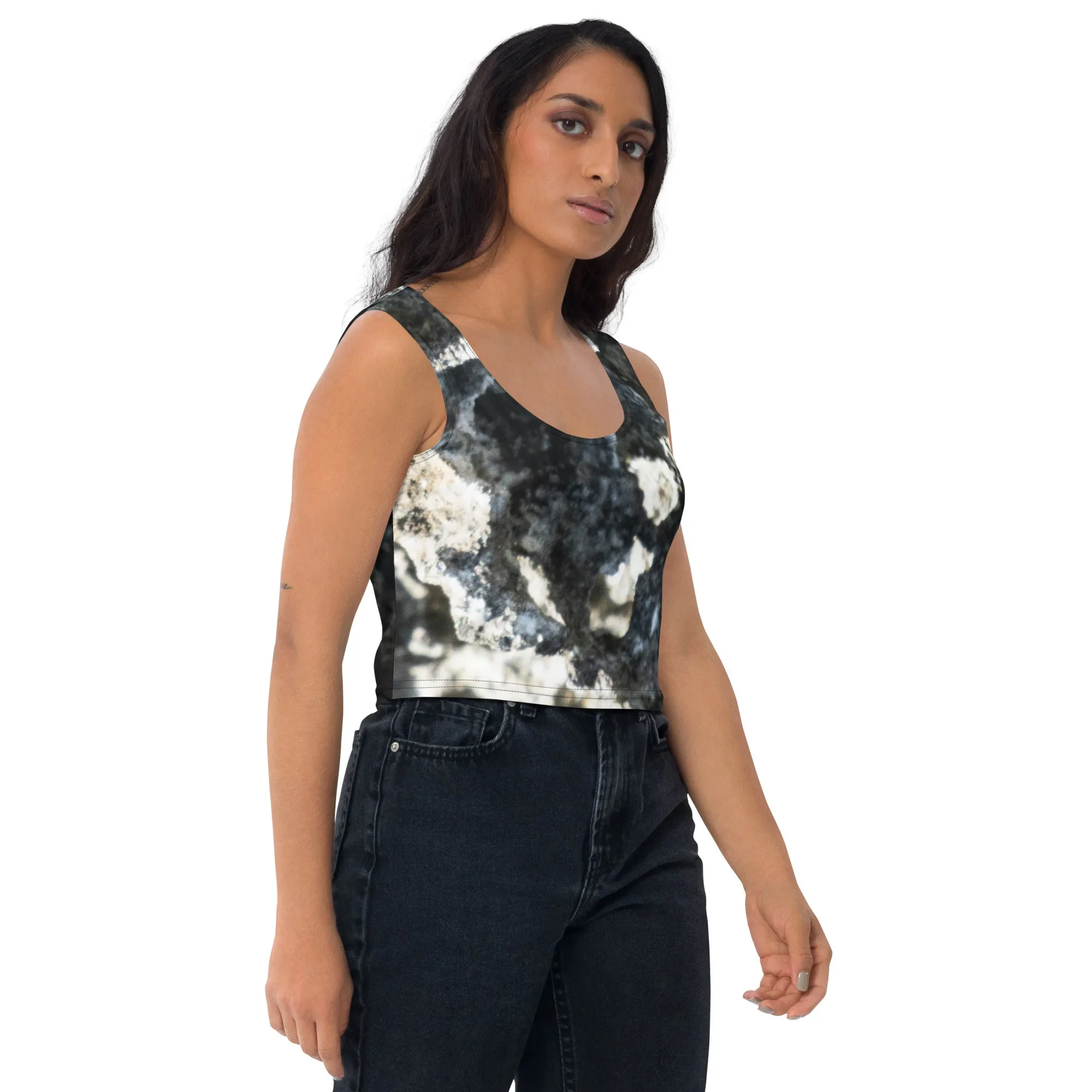 Beach Camo Too Crop Top