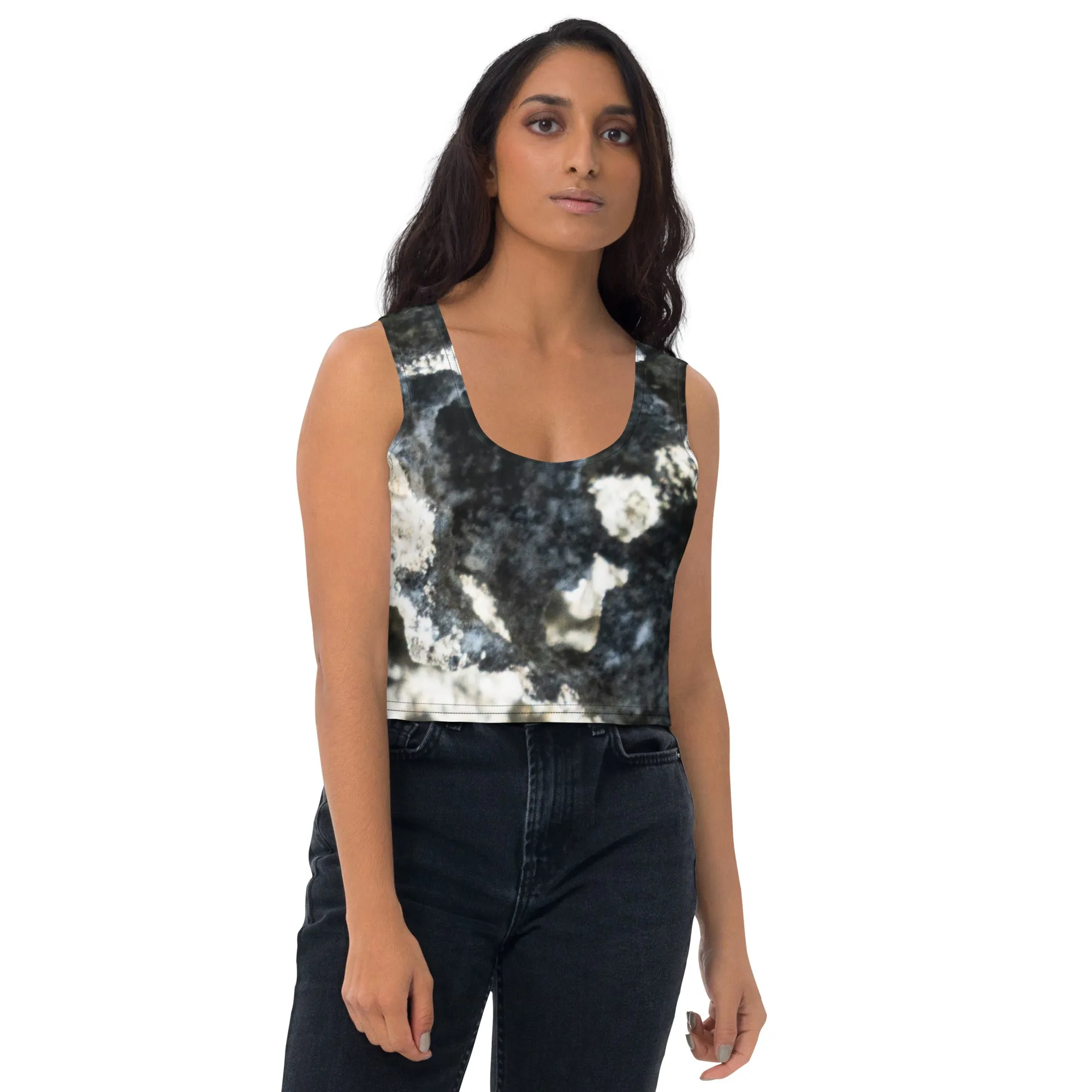 Beach Camo Too Crop Top