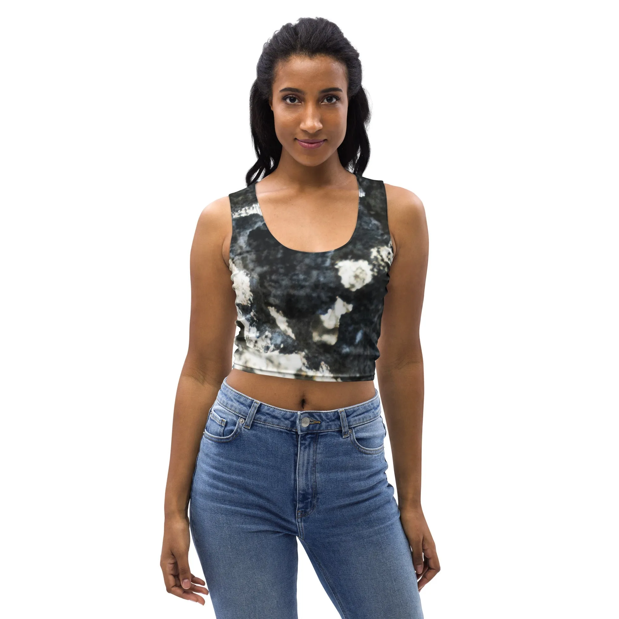 Beach Camo Too Crop Top