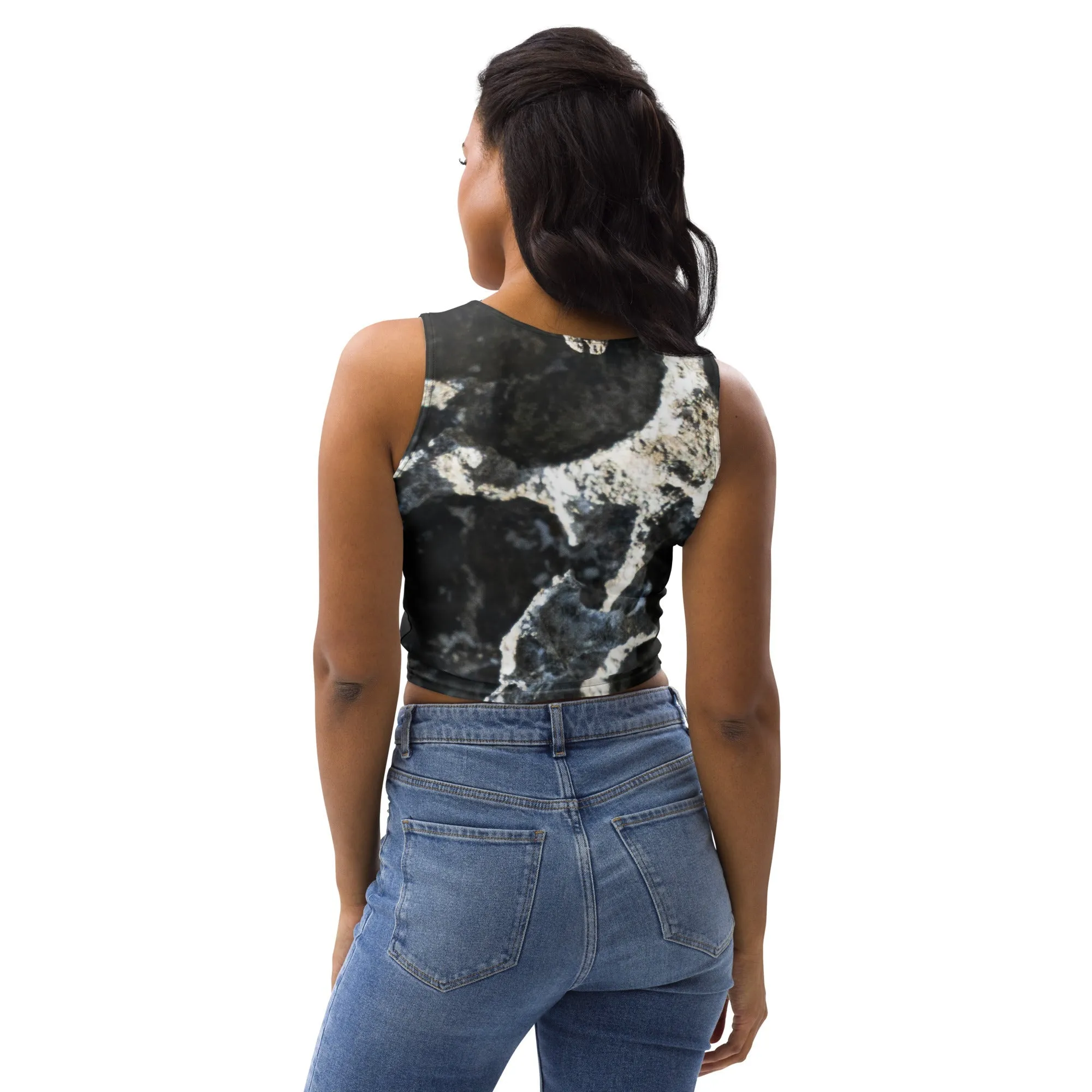 Beach Camo Too Crop Top