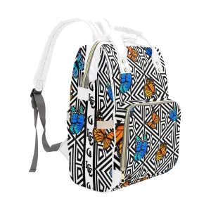 BUTTERFLY LCC Multi-Function Backpack/Diaper Bag