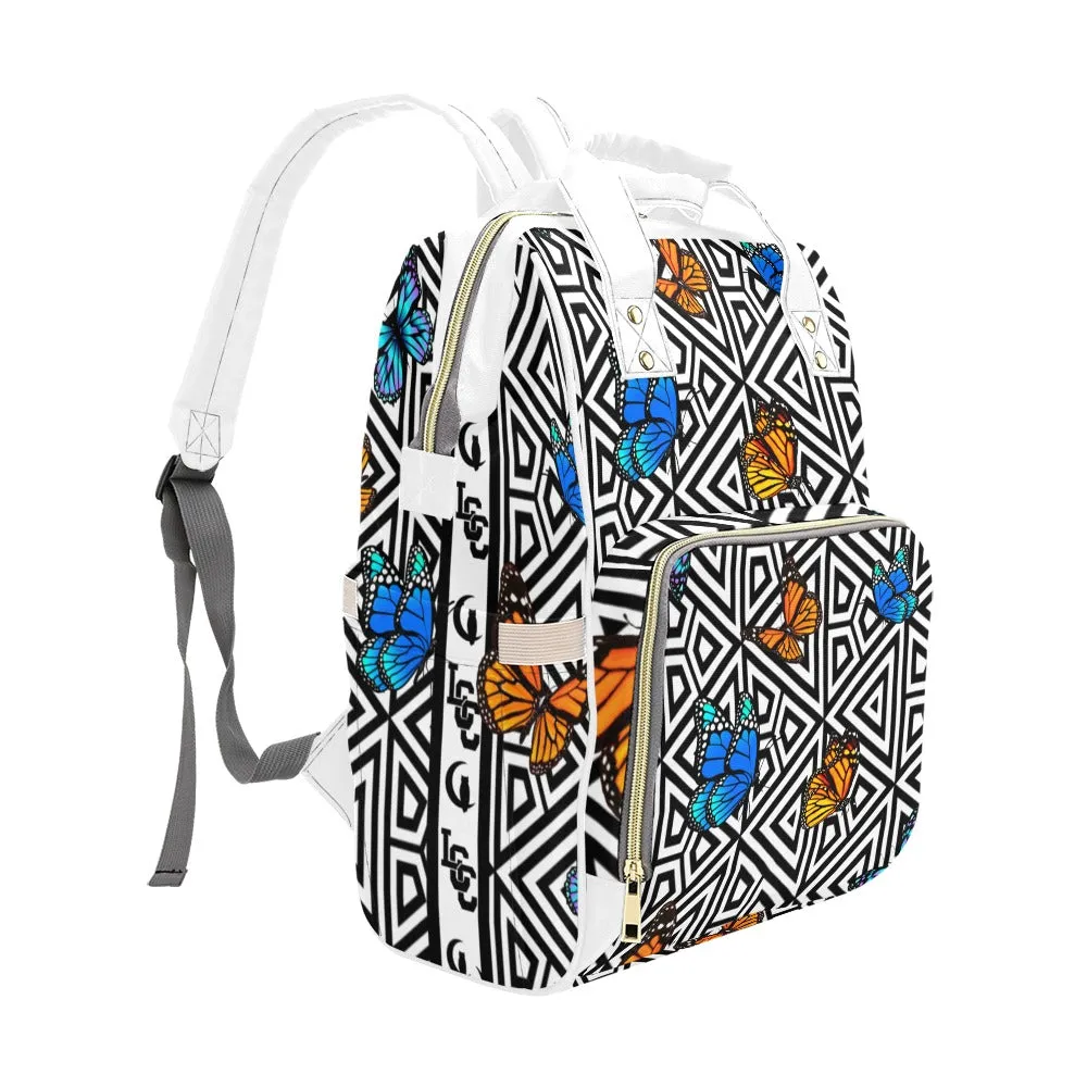 BUTTERFLY LCC Multi-Function Backpack/Diaper Bag