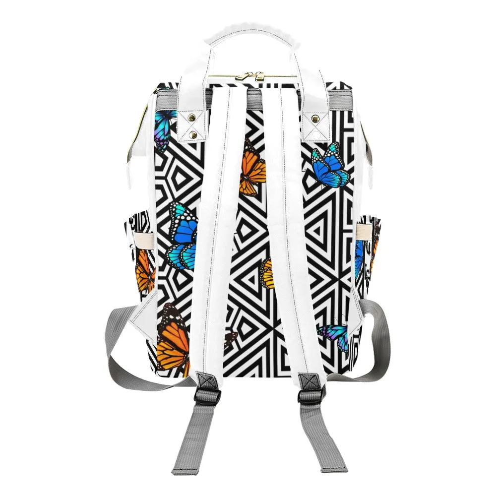 BUTTERFLY LCC Multi-Function Backpack/Diaper Bag