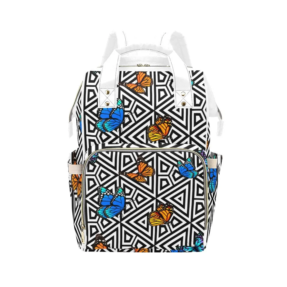 BUTTERFLY LCC Multi-Function Backpack/Diaper Bag
