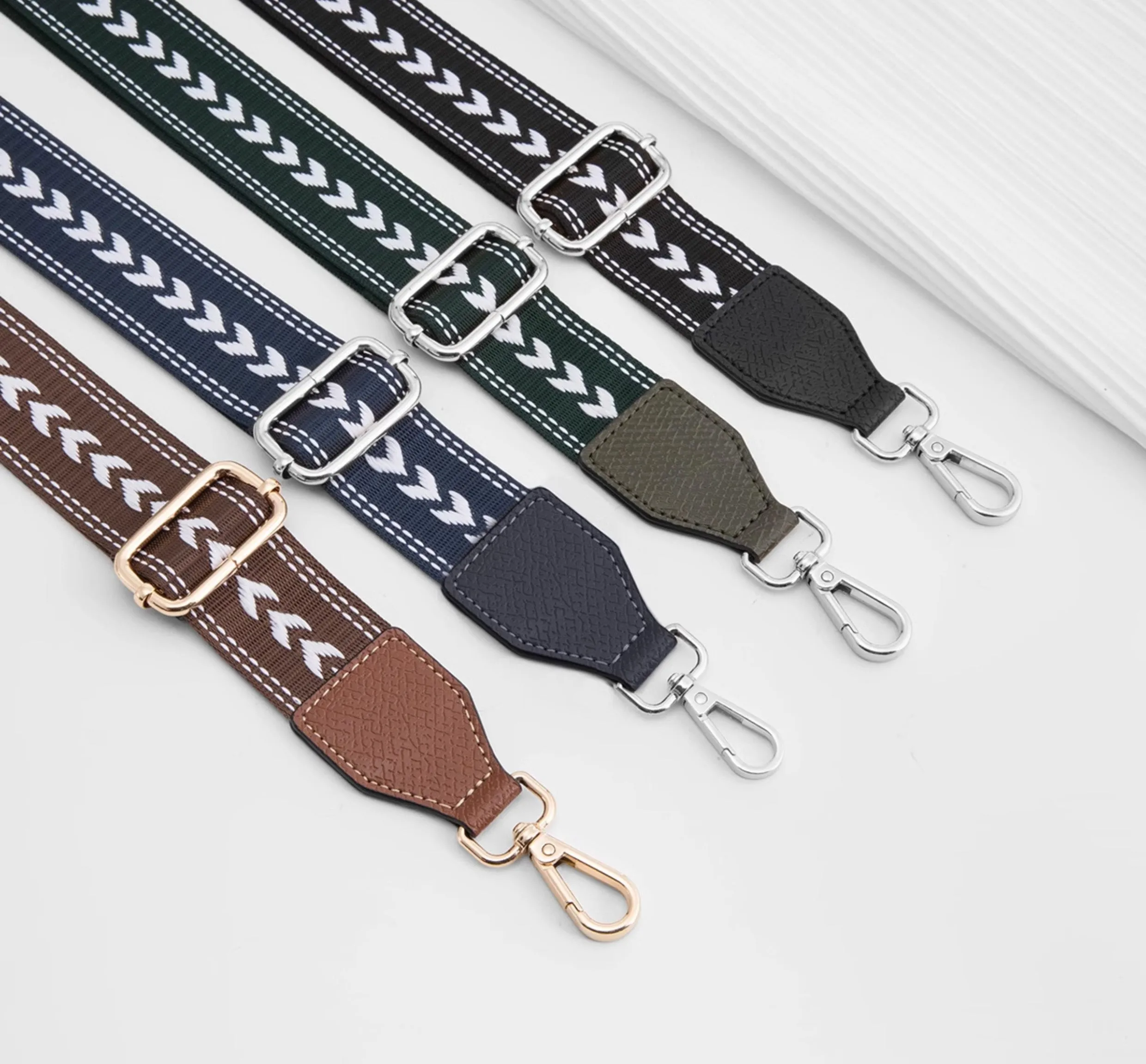 Canvas Wide Shoulder Strap for Le Pliage Original Bag (Small Size) – 3.7cm Width, Handmade Adjustable Strap