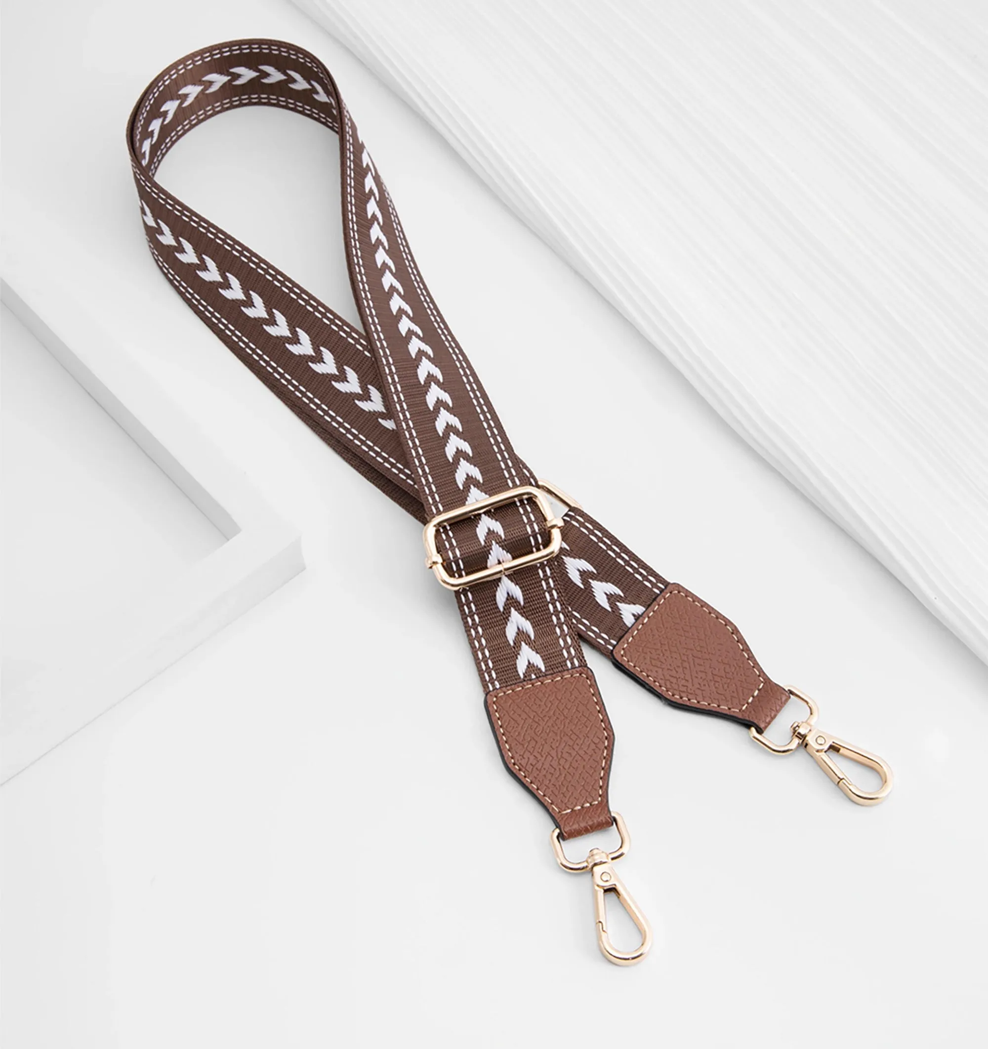 Canvas Wide Shoulder Strap for Le Pliage Original Bag (Small Size) – 3.7cm Width, Handmade Adjustable Strap