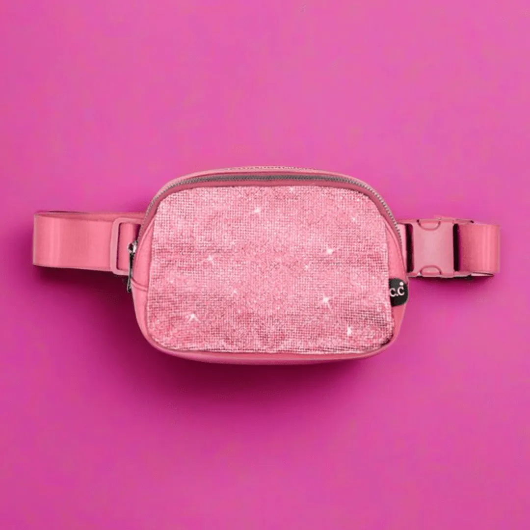 CC Brand Rhinestone Fanny Pack by Truly Contagious