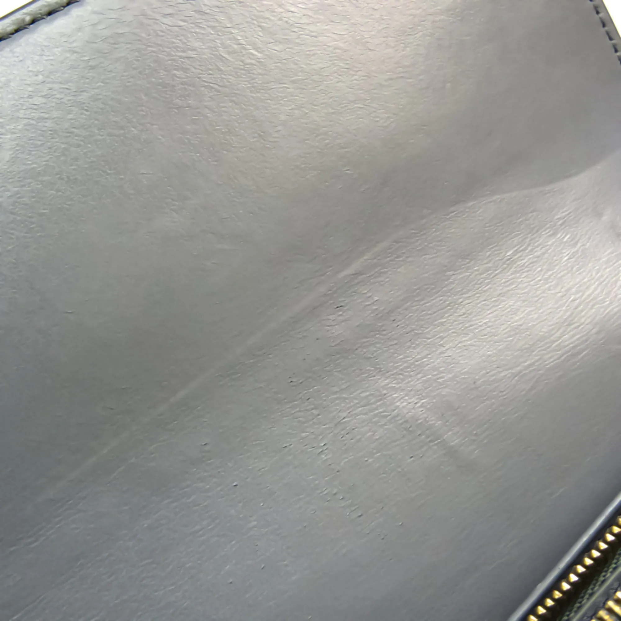 Celine Large Flap Wallet 10B563BEL Women's Calfskin Long Wallet (bi-fold) Gray