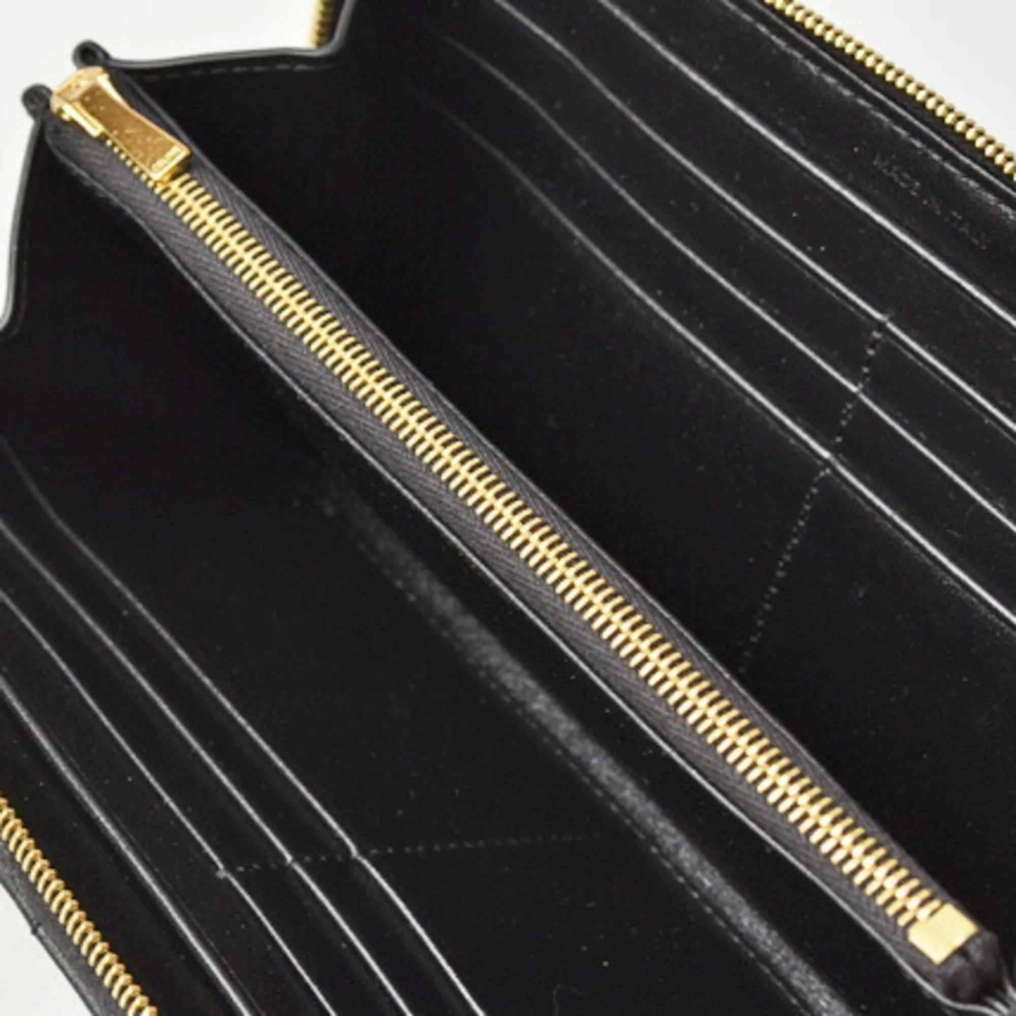 Celine Wallet Celine Long Wallet/Large Zipped 10B553BFL Quilted Black