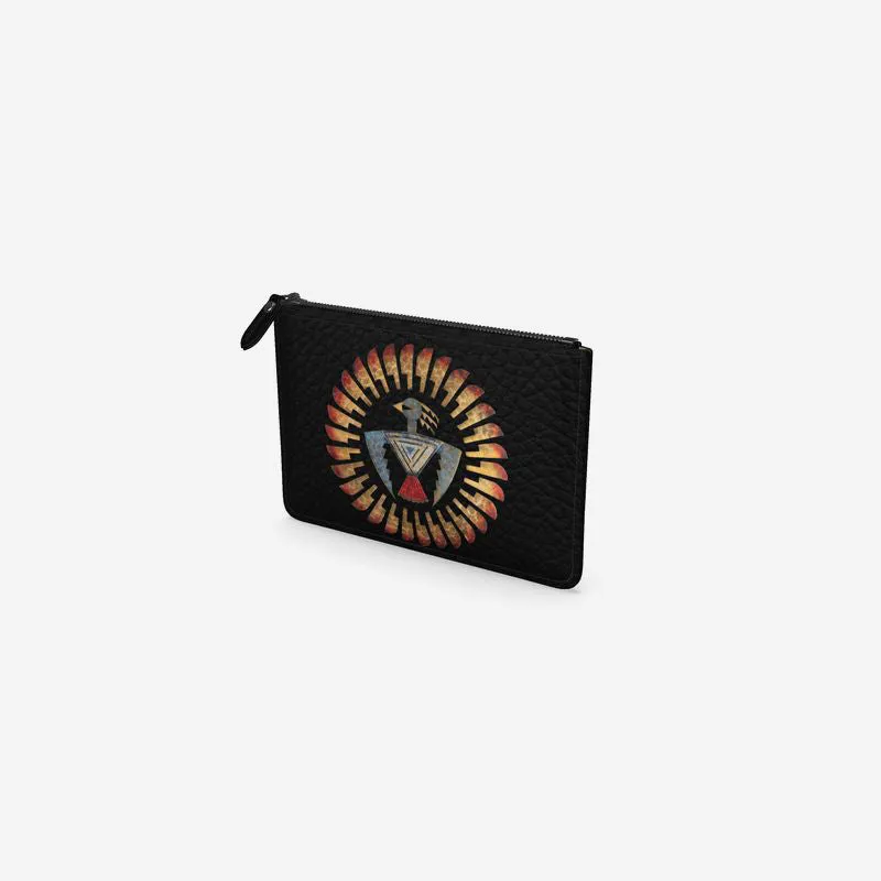 Circumspect Leather Clutch