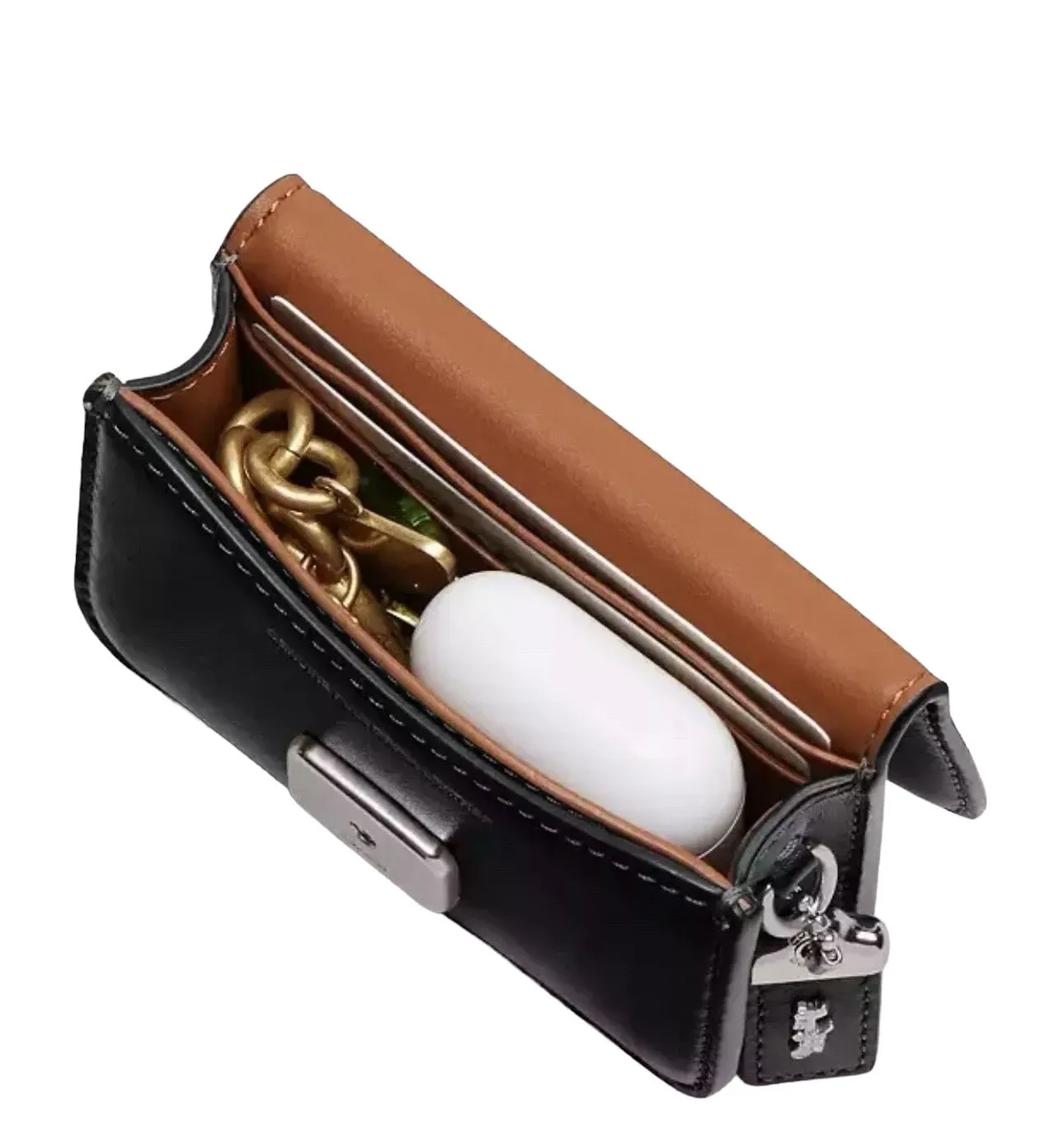 Coach Bandit Card Case Belt Bag Bk