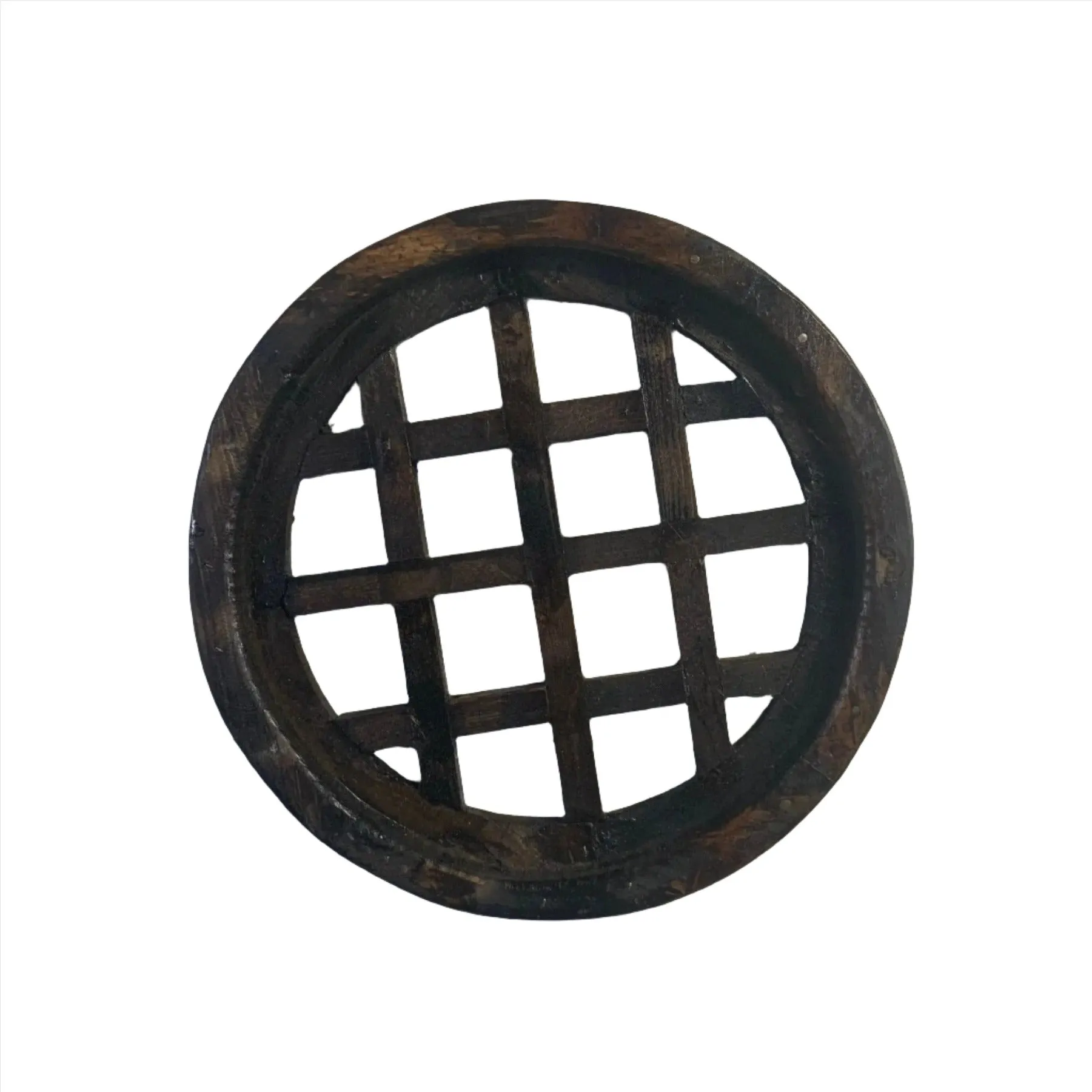 Decorative Round Lattice Window