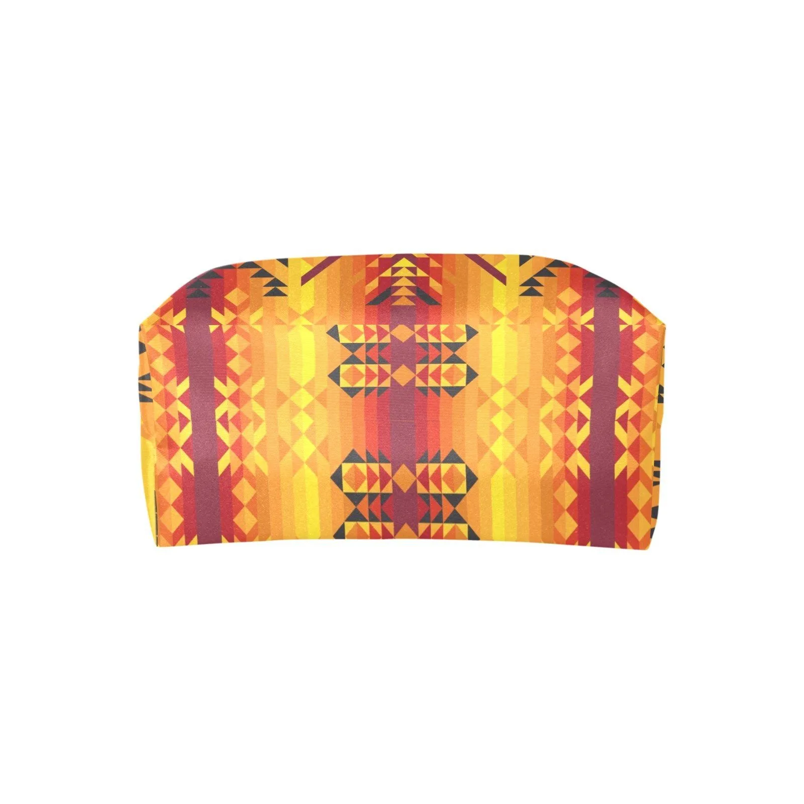 Desert Geo Yellow Red Single-Shoulder Lady Handbag