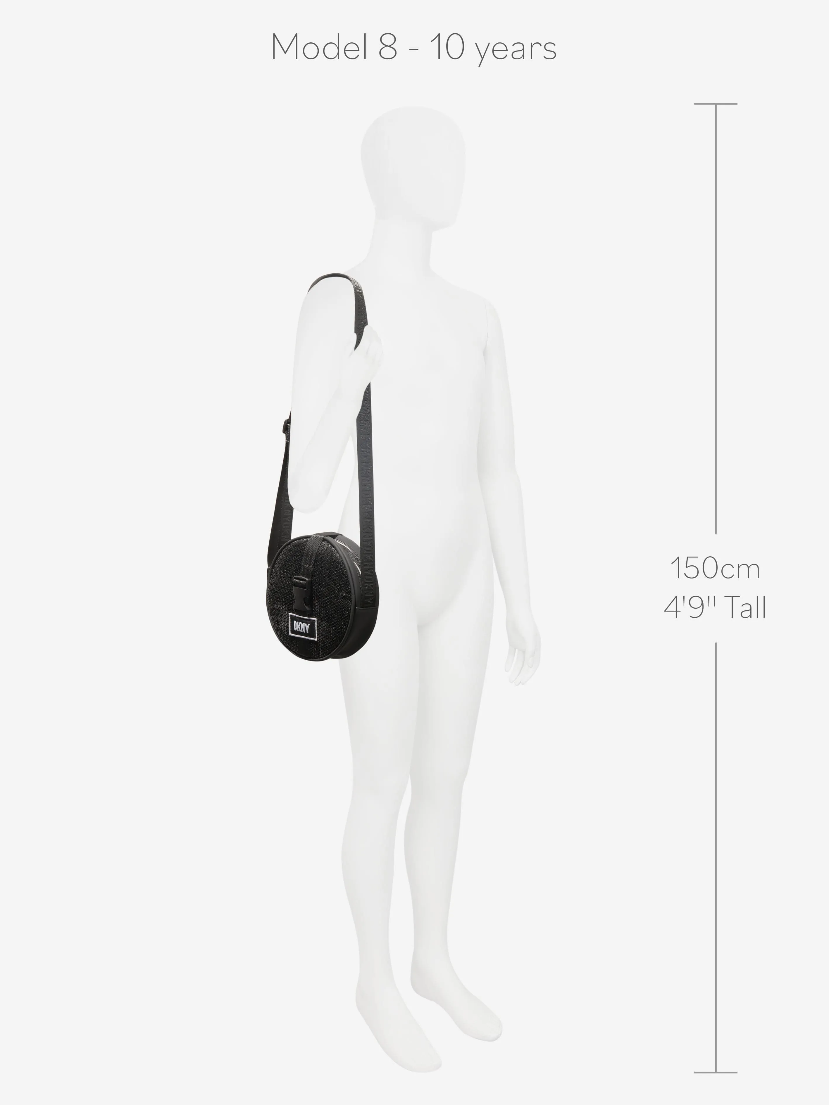 DKNY Girls Round Sequin Bag (D: 18cm)