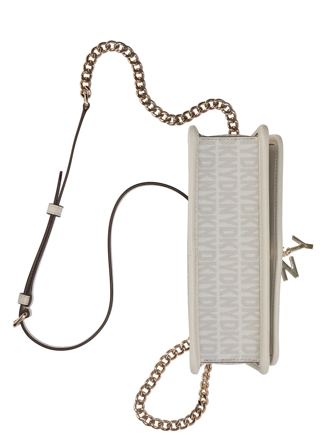 DKNY Women Grey Printed Crossbody Bag