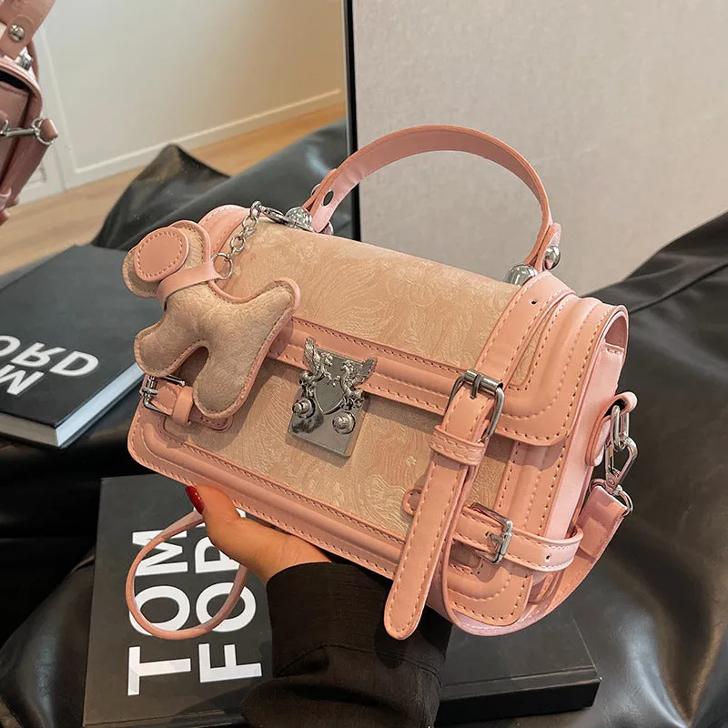 DUNNMALL High-Grade Small Bag Women's Bag  New Fashion Summer Crossbody Bag Internet Hot Versatile Handheld Small Square Bag