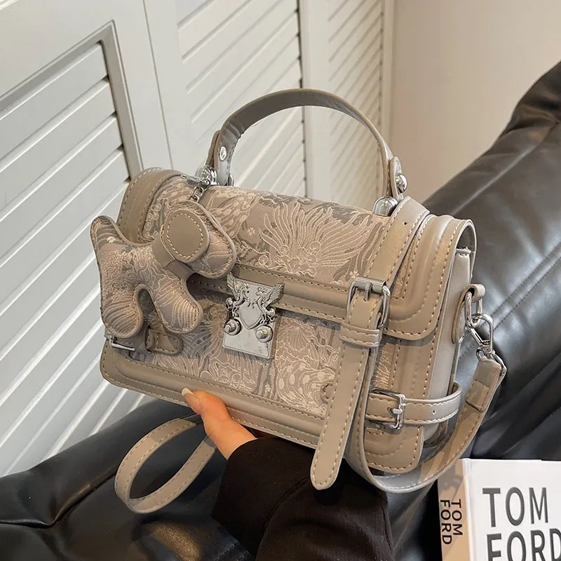 DUNNMALL High-Grade Small Bag Women's Bag  New Fashion Summer Crossbody Bag Internet Hot Versatile Handheld Small Square Bag