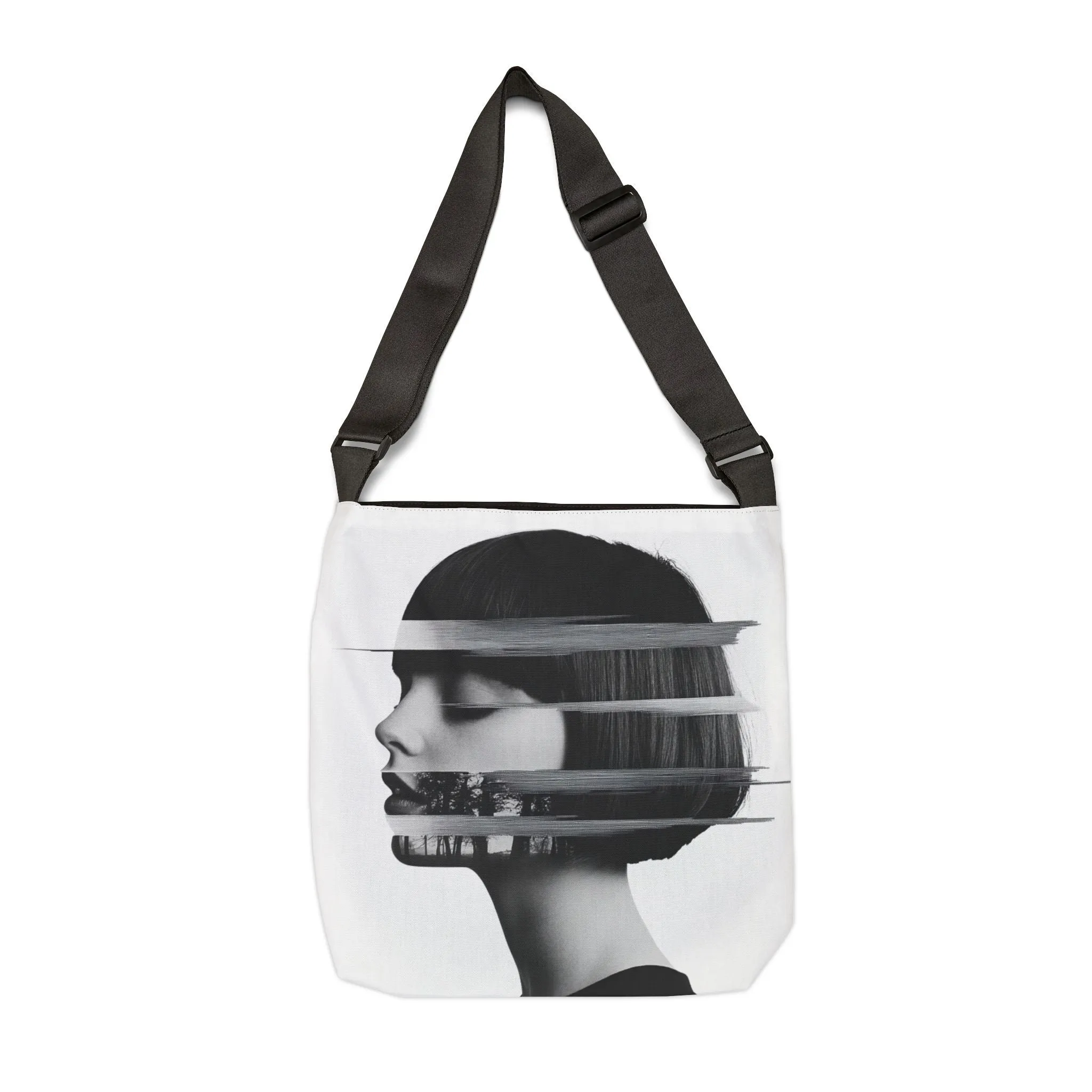 DUO MODERN "Between Thoughts" Stylish Adjustable Tote Bag
