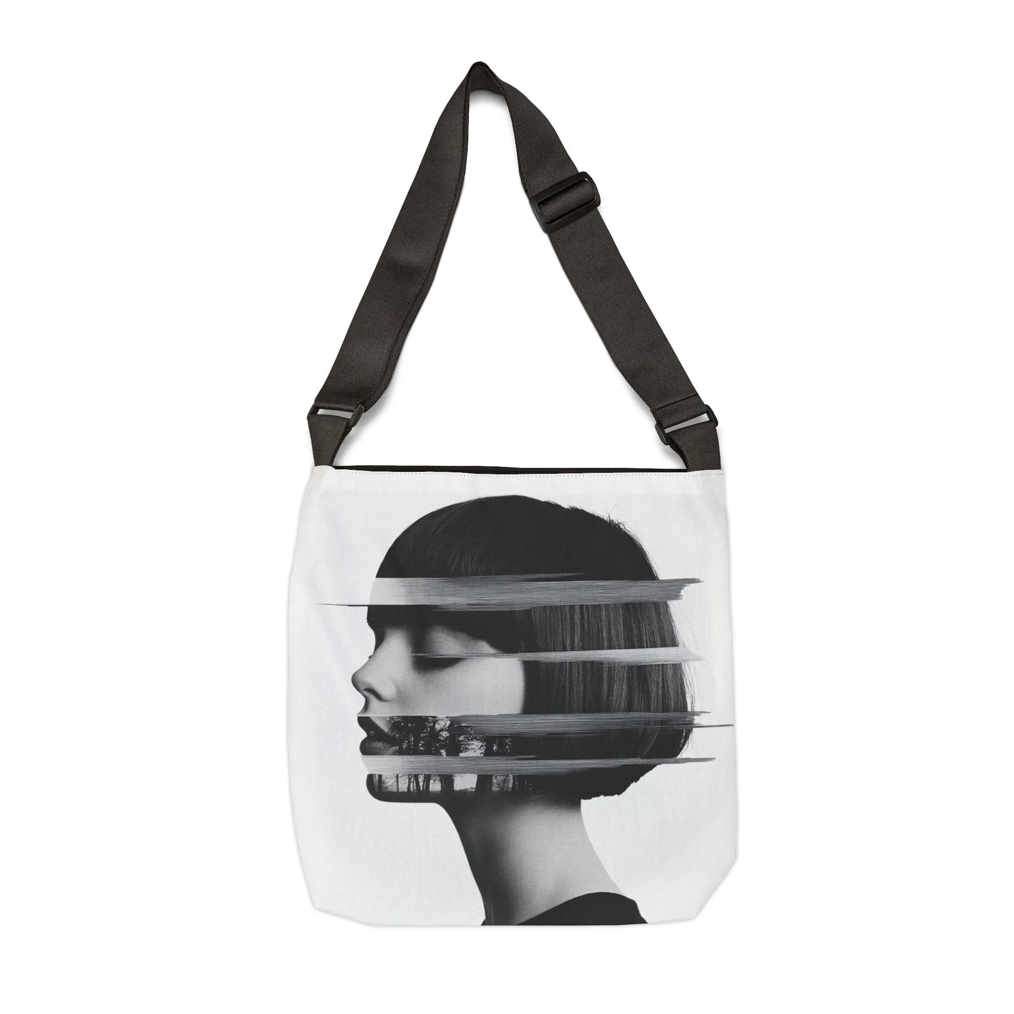 DUO MODERN "Between Thoughts" Stylish Adjustable Tote Bag