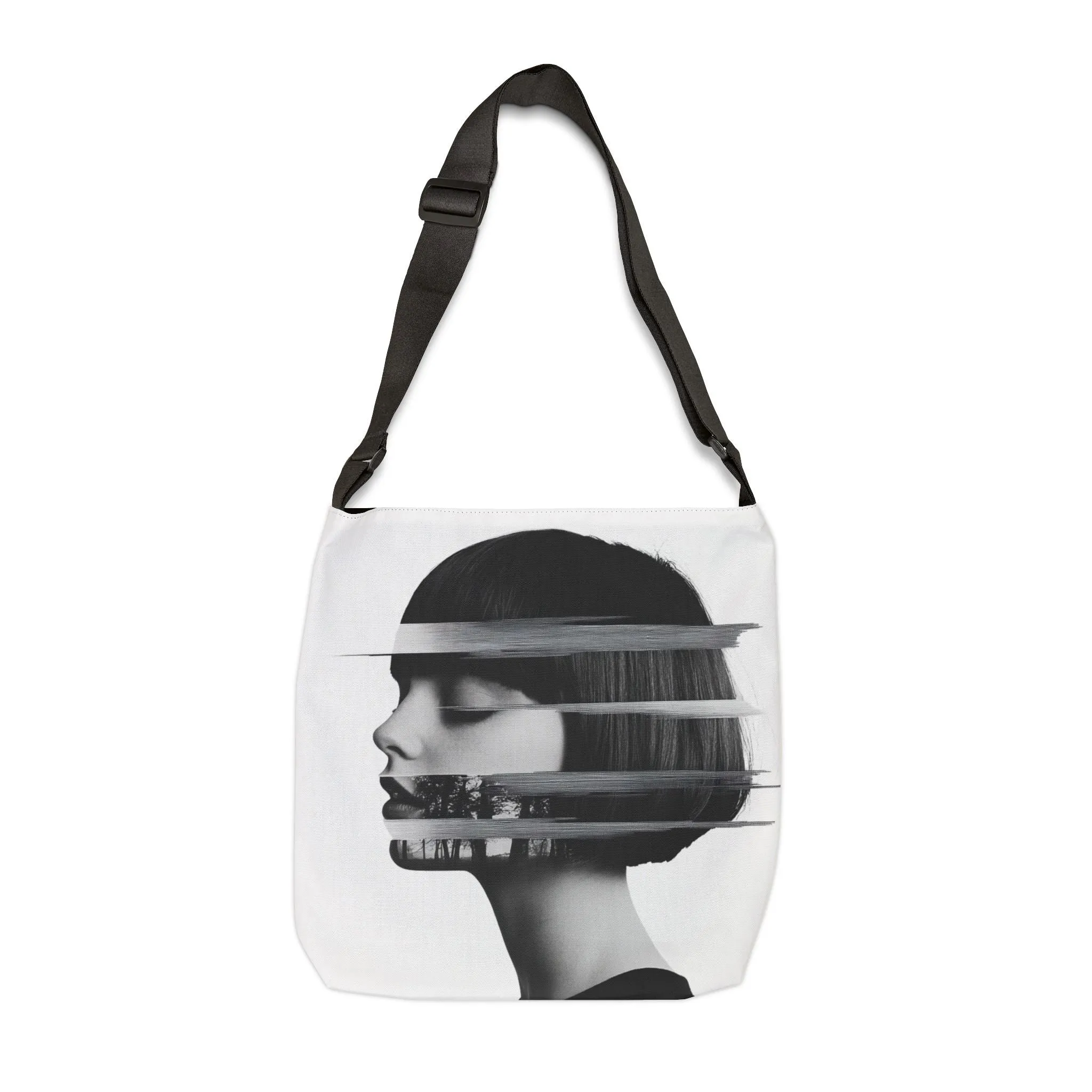 DUO MODERN "Between Thoughts" Stylish Adjustable Tote Bag