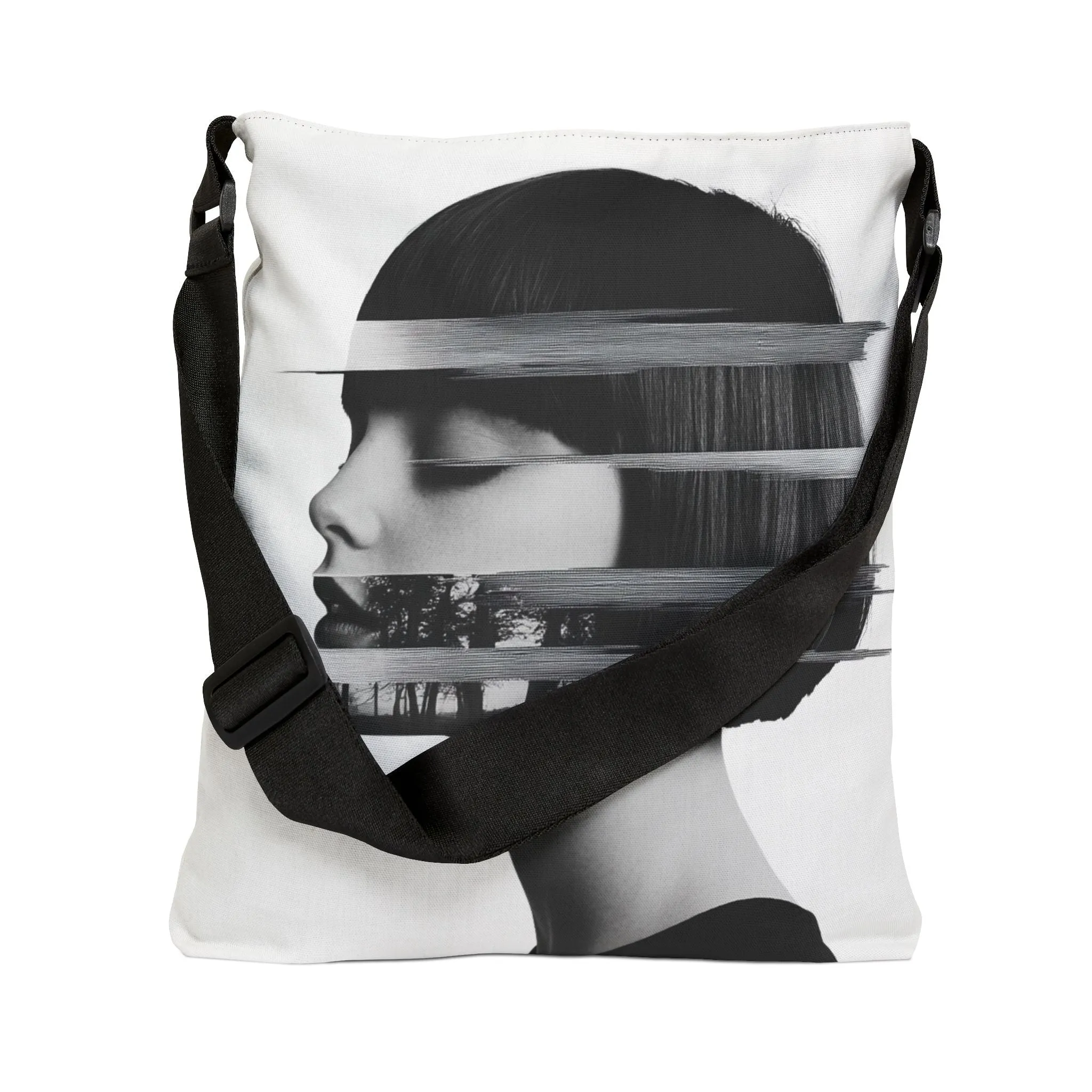 DUO MODERN "Between Thoughts" Stylish Adjustable Tote Bag