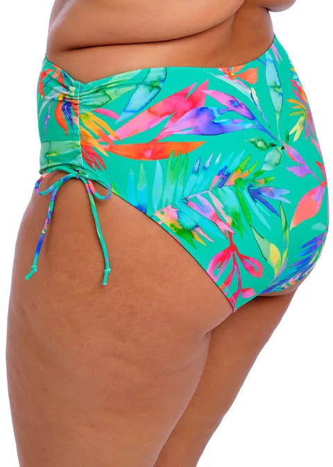 Elomi Toyama Tides Adjustable Bikini Brief Jade