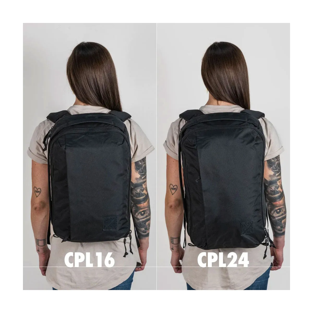 EVERGOODS : Civic Panel Loader 16L : Solution Dyed Black