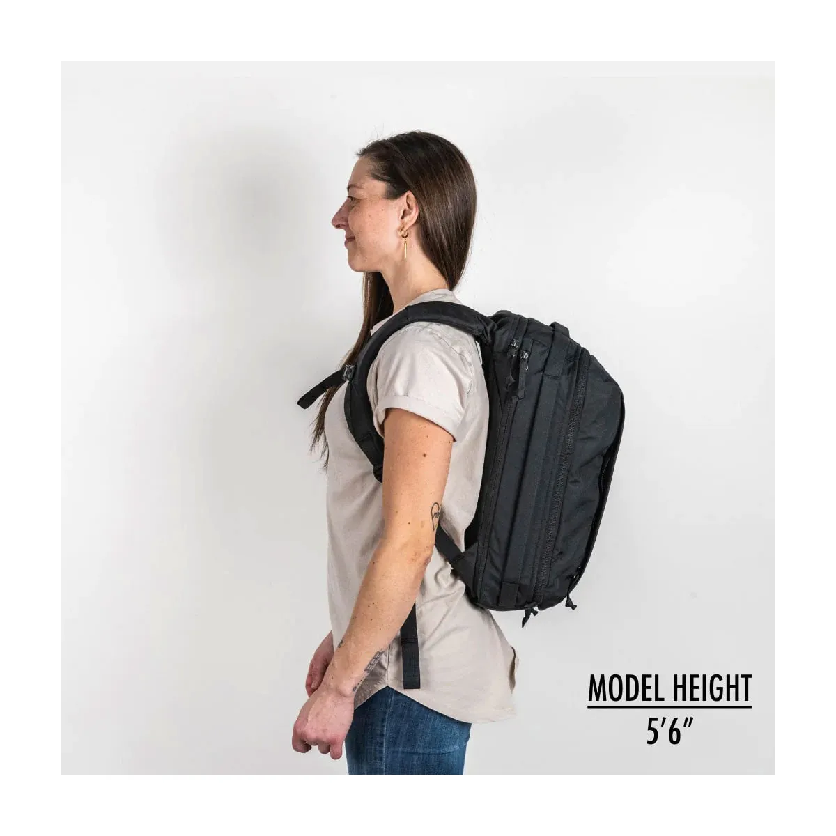 EVERGOODS : Civic Panel Loader 16L : Solution Dyed Black
