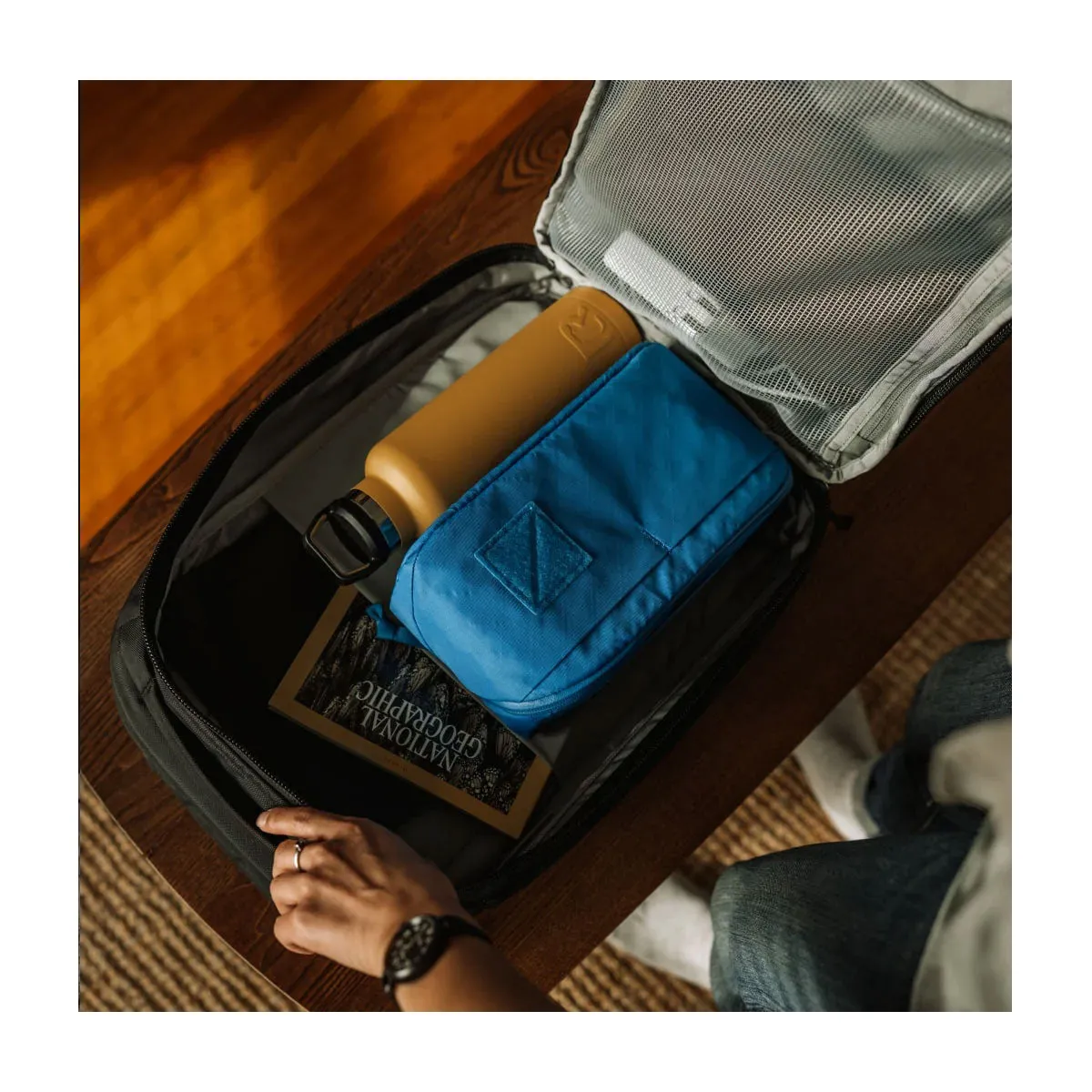 EVERGOODS : Civic Panel Loader 16L : Solution Dyed Black