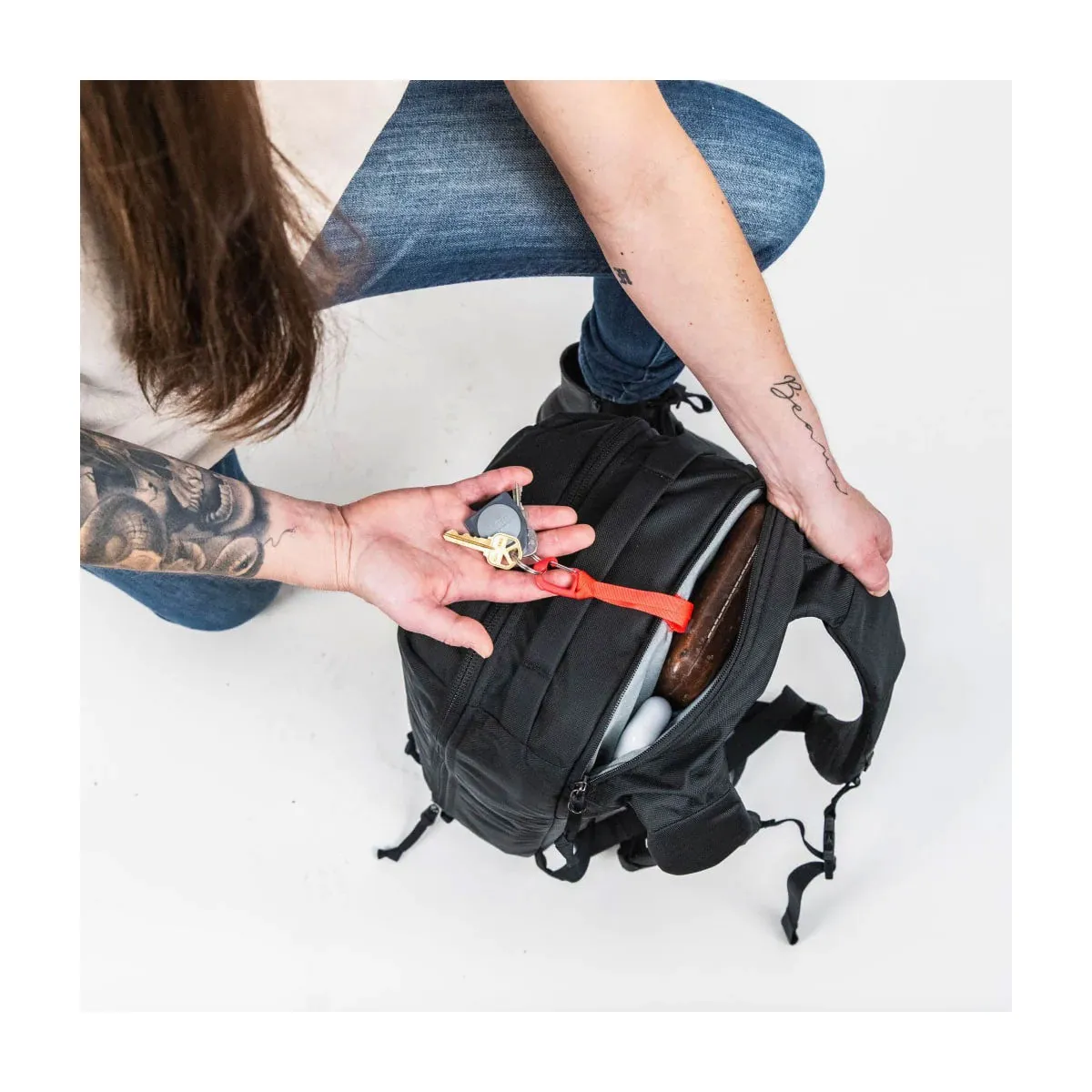 EVERGOODS : Civic Panel Loader 16L : Solution Dyed Black